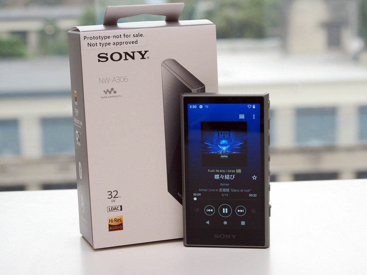 ソニー NW-A306 B ウォークマン ハイレゾ音源対応 WALKMAN A300