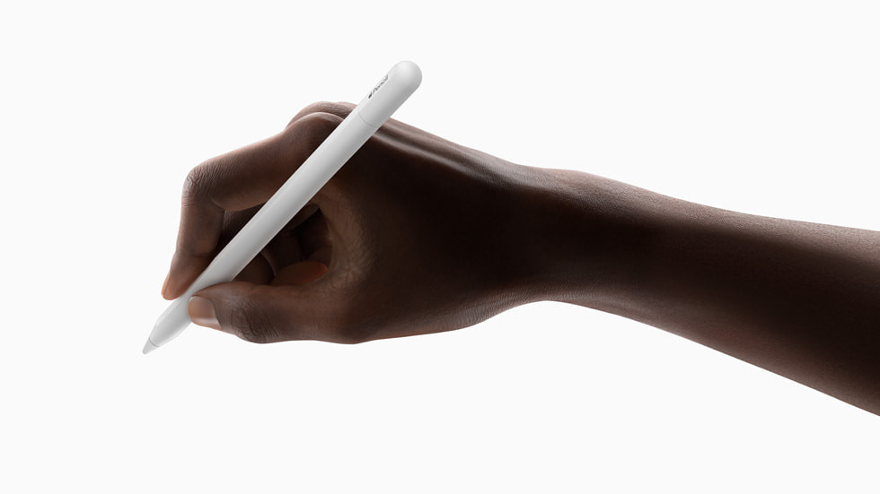 蘋果推出採用USB Type-C 充電的新款Apple Pencil ，省卻壓力感應但支援