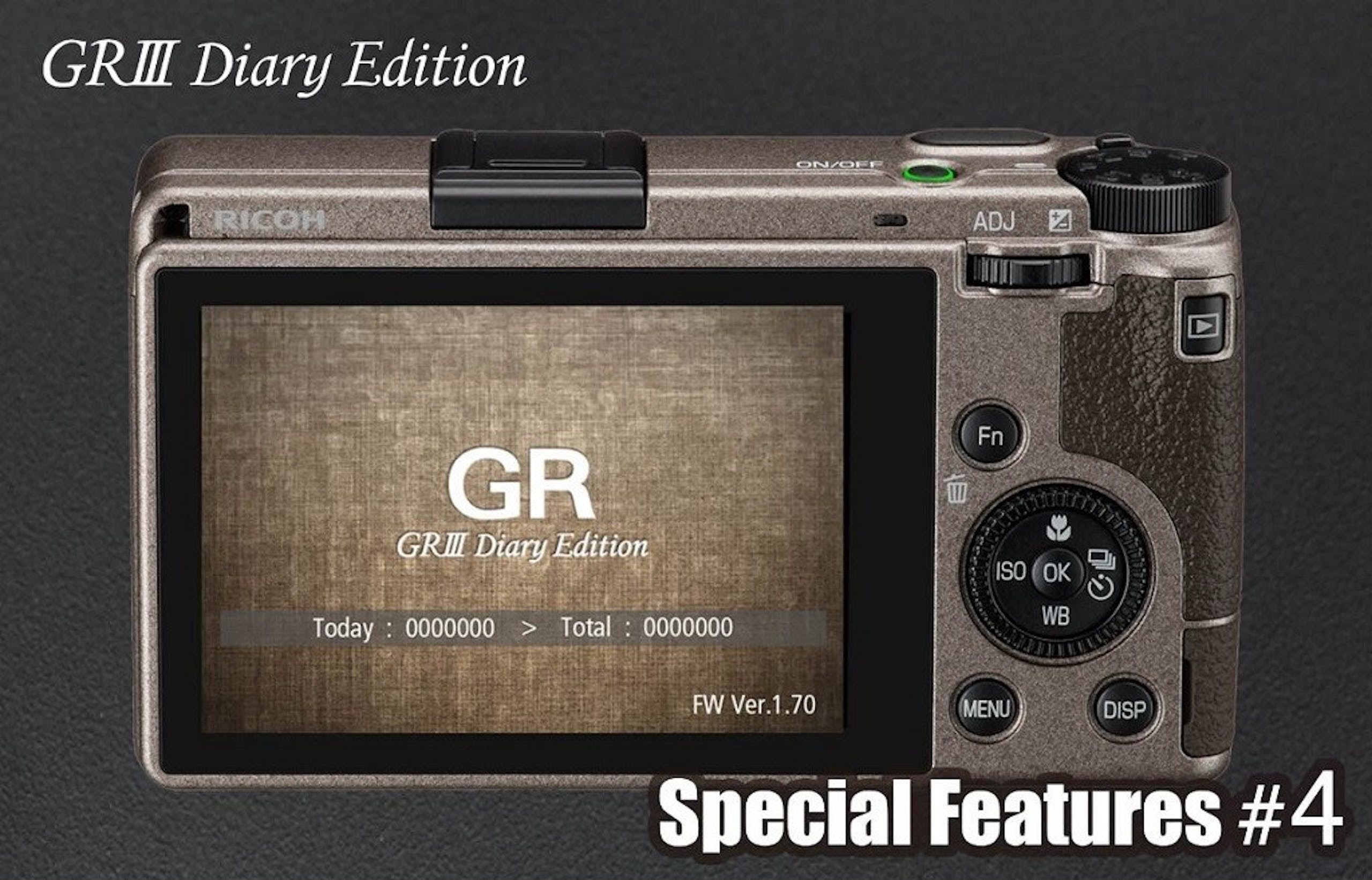 採用金屬暖灰色的Ricoh GR III Diary Edition 單機板即將開賣，沒意外