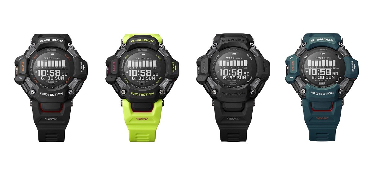 CASIO 新一代智慧錶G-SHOCK GBD-H2000 更小、更輕、更薄，並採用內嵌