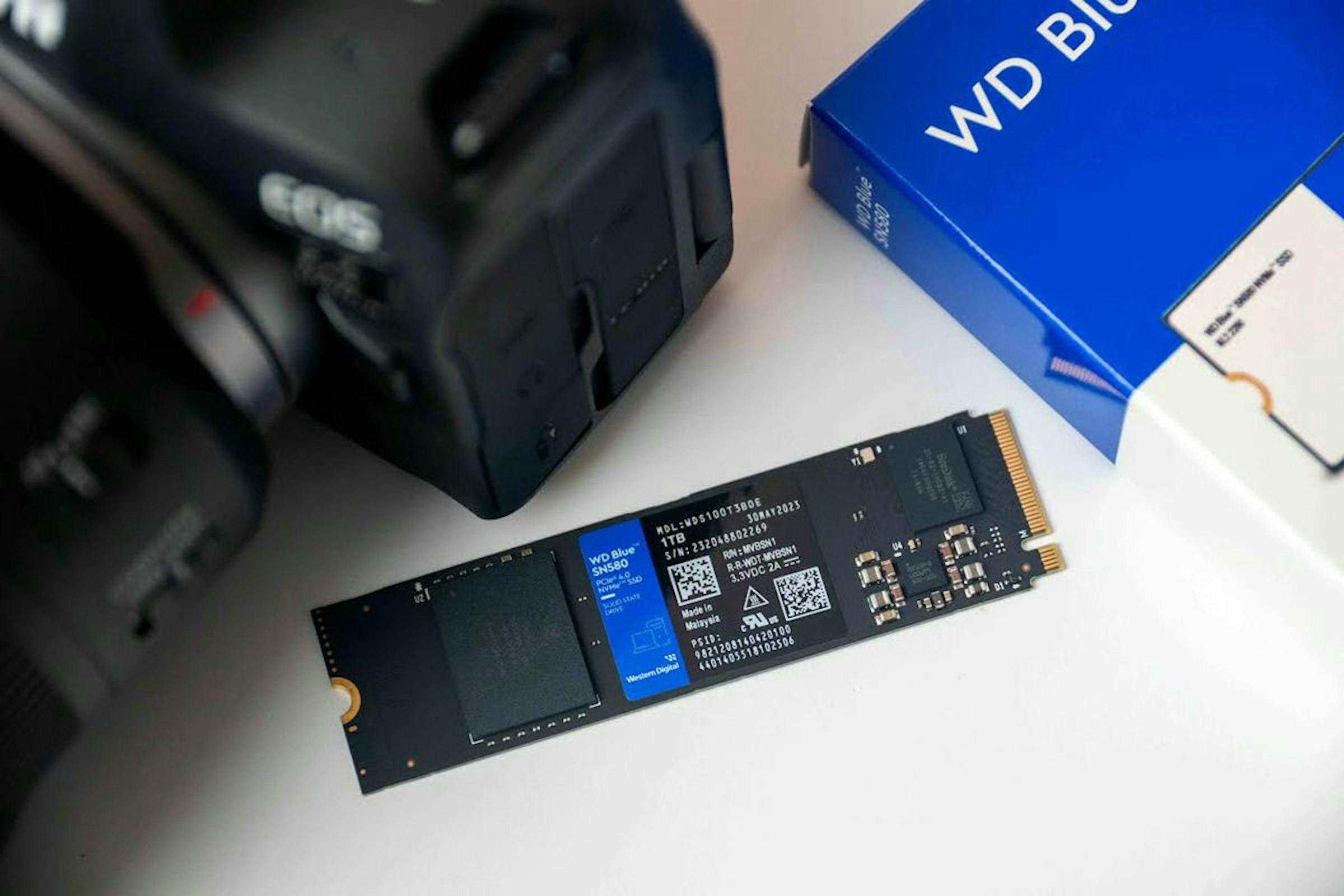 照片中提到了yo、WD Blue、SN580，跟床浴及其他有關，包含了SN580、西部數據 WDS WD Blue SN580 NVMe 固態硬碟、西部數據、NVM Express、固態硬盤