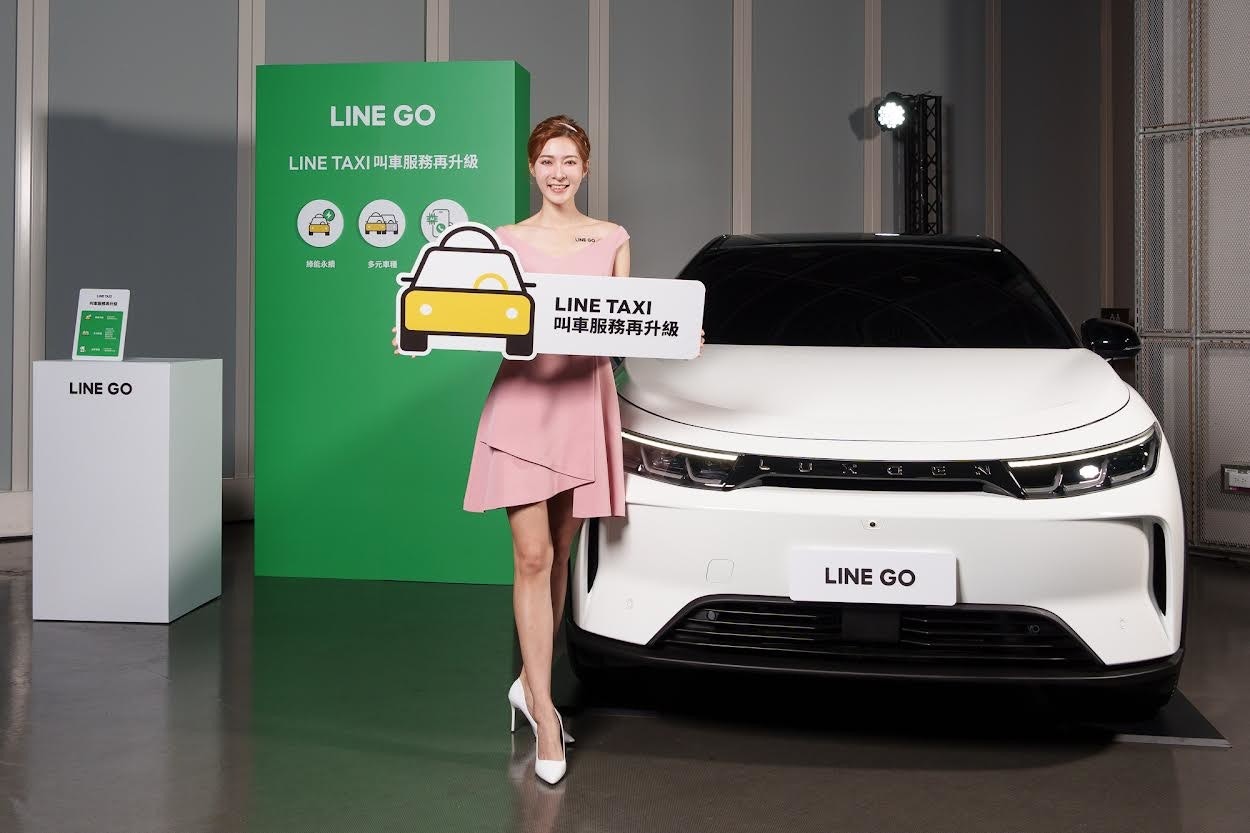 照片中提到了RESHANG、LINE GO、LINE GO,包含了車展、汽車、車展、摩托車、中型車