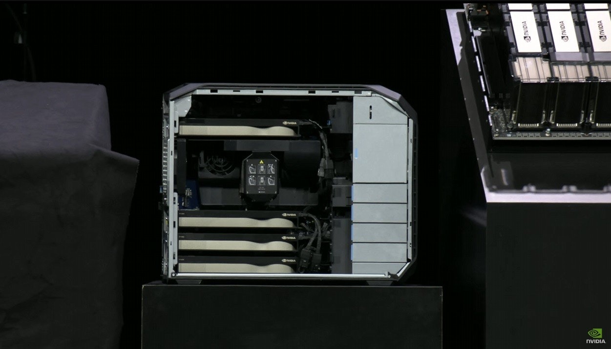 照片中提到了NVIDIA.、NVIDIA、NVIDIA,包含了汽車、電腦機箱、汽車、產品設計、電腦