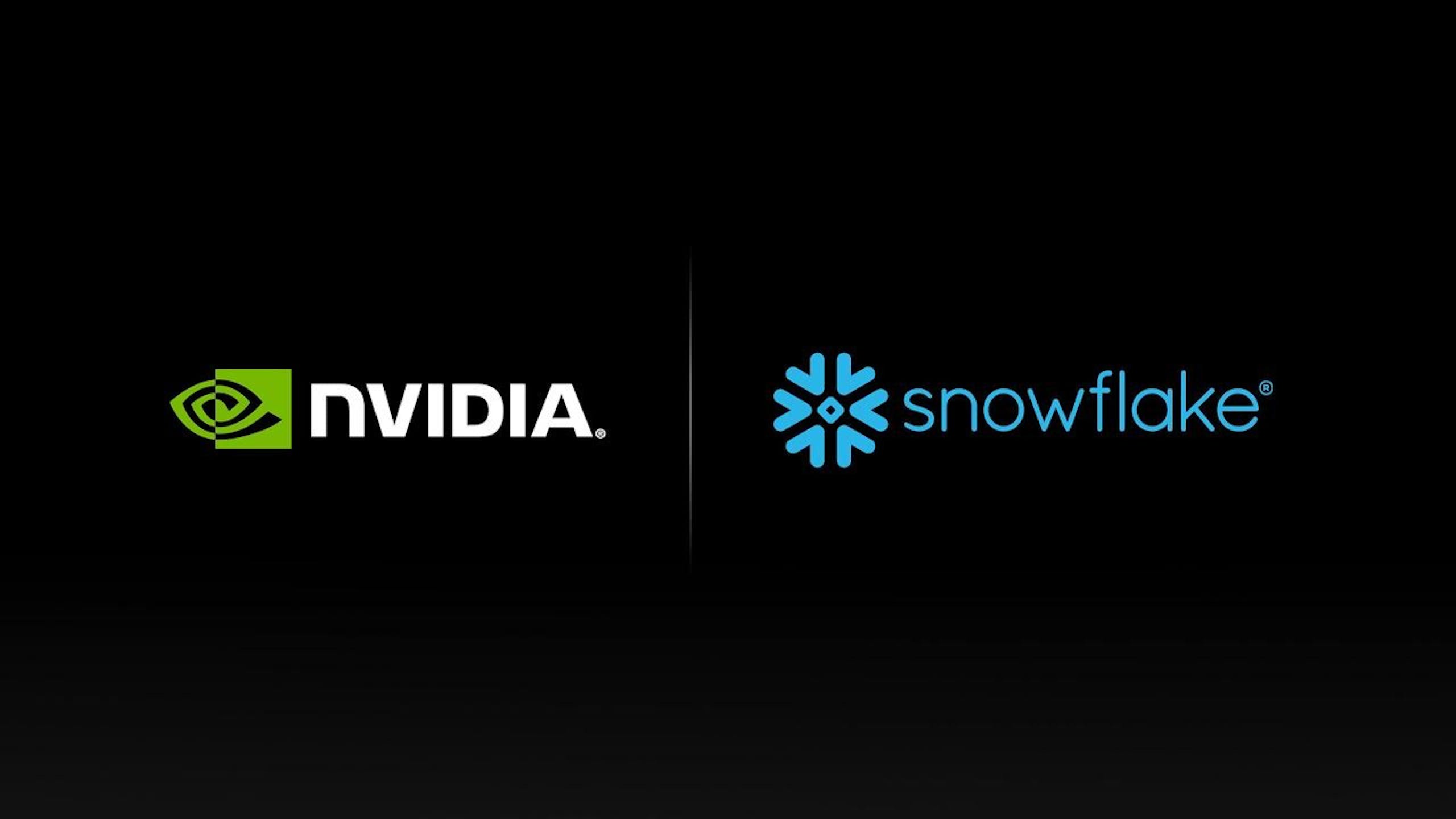 照片中提到了NVIDIA.、snowflake，跟英偉達、雪花計算有關，包含了英偉達cuda、圖形處理單元、卡達、雪花