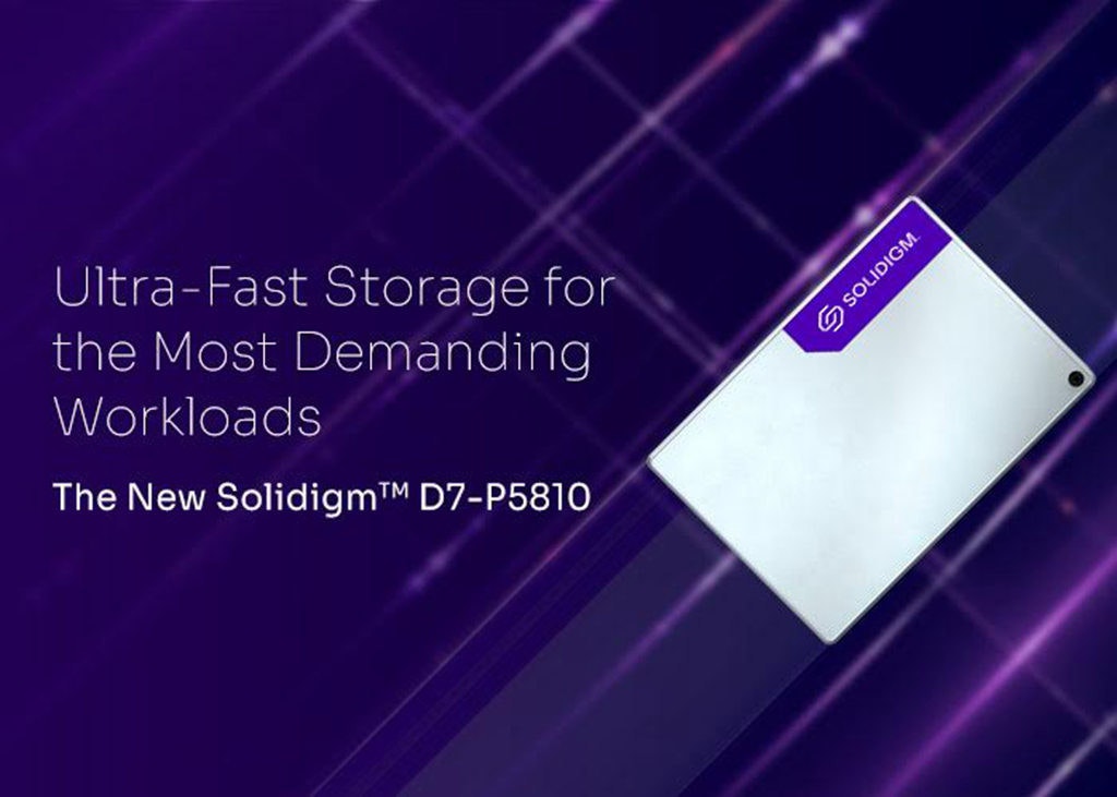 照片中提到了Ultra-Fast Storage for、the Most Demanding、Workloads,包含了電腦牆紙、英王詹姆斯版、2 國王 20、創世記 15、事