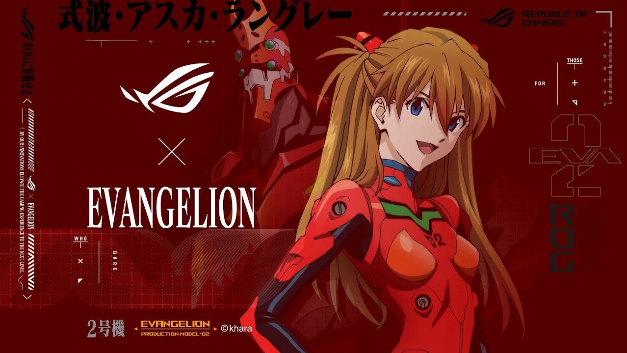 華碩 ROG X EVAGELION 聯名第二彈「貳號機」與「明日香」主題商品 8 月陸續推出，包括機殼、板卡與鍵鼠等 #顯示卡 ...