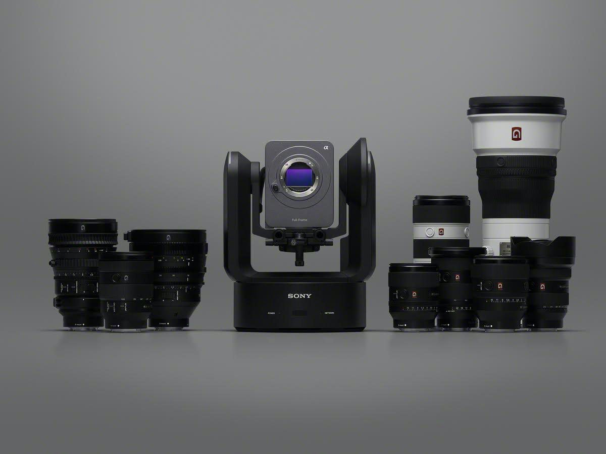 照片中提到了VAA、HH、Full-Frame,包含了索尼fr7價格、索尼 FR7 Cinema Line PTZ 全畫幅攝像機、了索尼、相機、FR7 Cinema Line 全畫幅 PTZ 機器人攝像機,配備索尼 28-135mm 變焦鏡頭