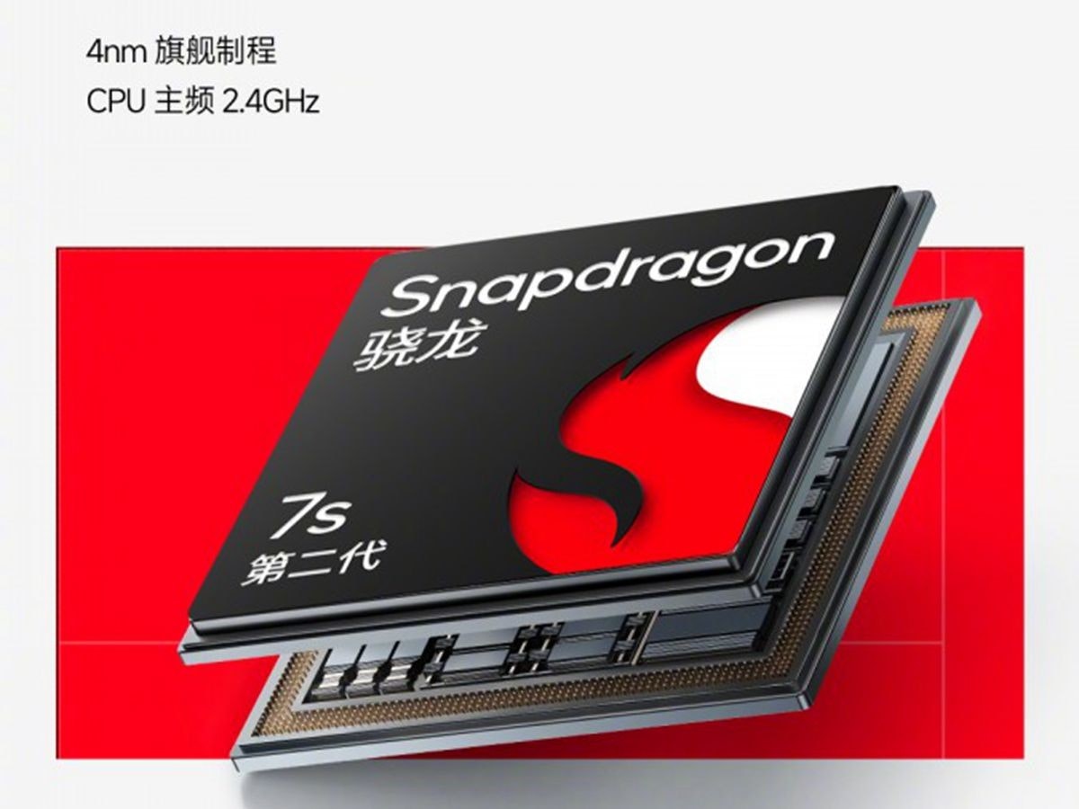 照片中提到了4nm 旗舰制程、CPU 主频 2.4GHz、Snapdragon,跟新鴻基地產、奧特跑步有關,包含了展示廣告、蘋果手機、顯示裝置、蘋果、OLED