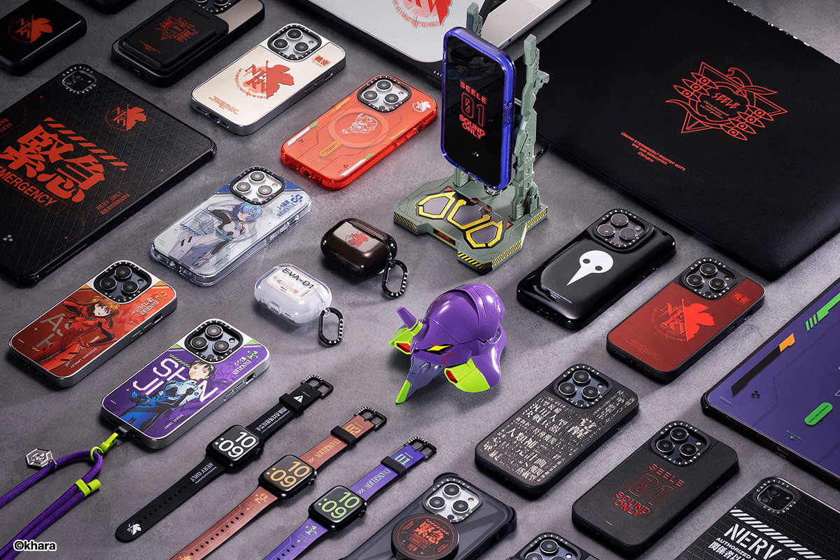 CASETiFY 聯手新世紀福音戰士打造獨家聯名iPhone 周邊，發射台造型無線