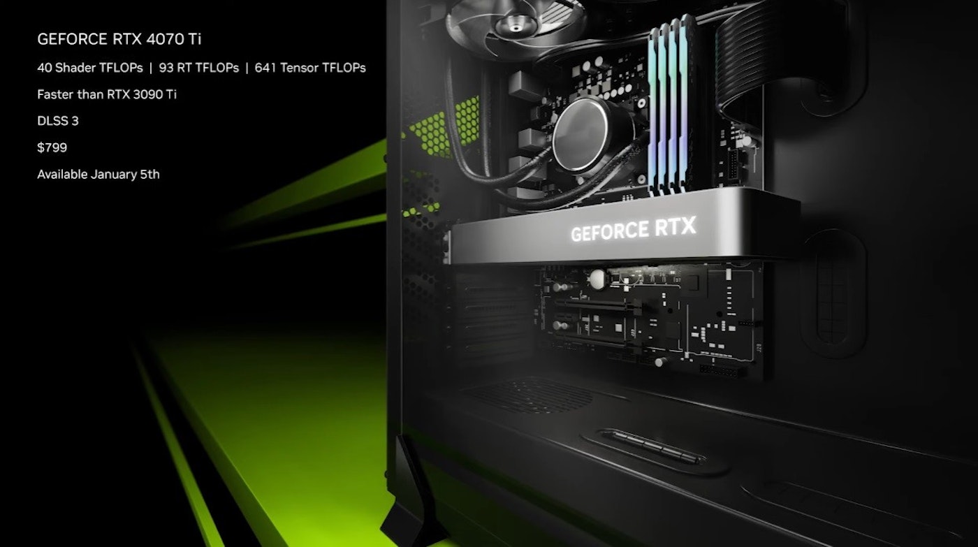 CES 2013: NVIDIA GeForce RTX 4070 Ti Will Be Available January 5, Starting at 9, Better Performance Than GeForce RTX 3090 Ti (187546)