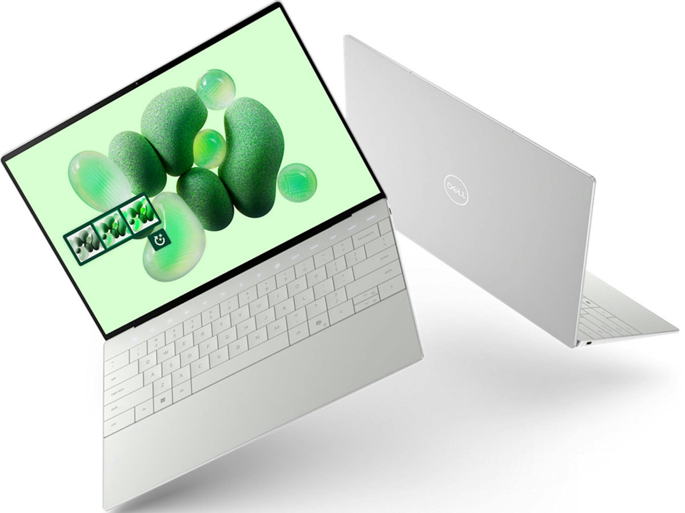 照片中提到了J、*、W，跟戴爾電腦有關，包含了戴爾XPS 13、筆記本電腦、驍龍 X 精英