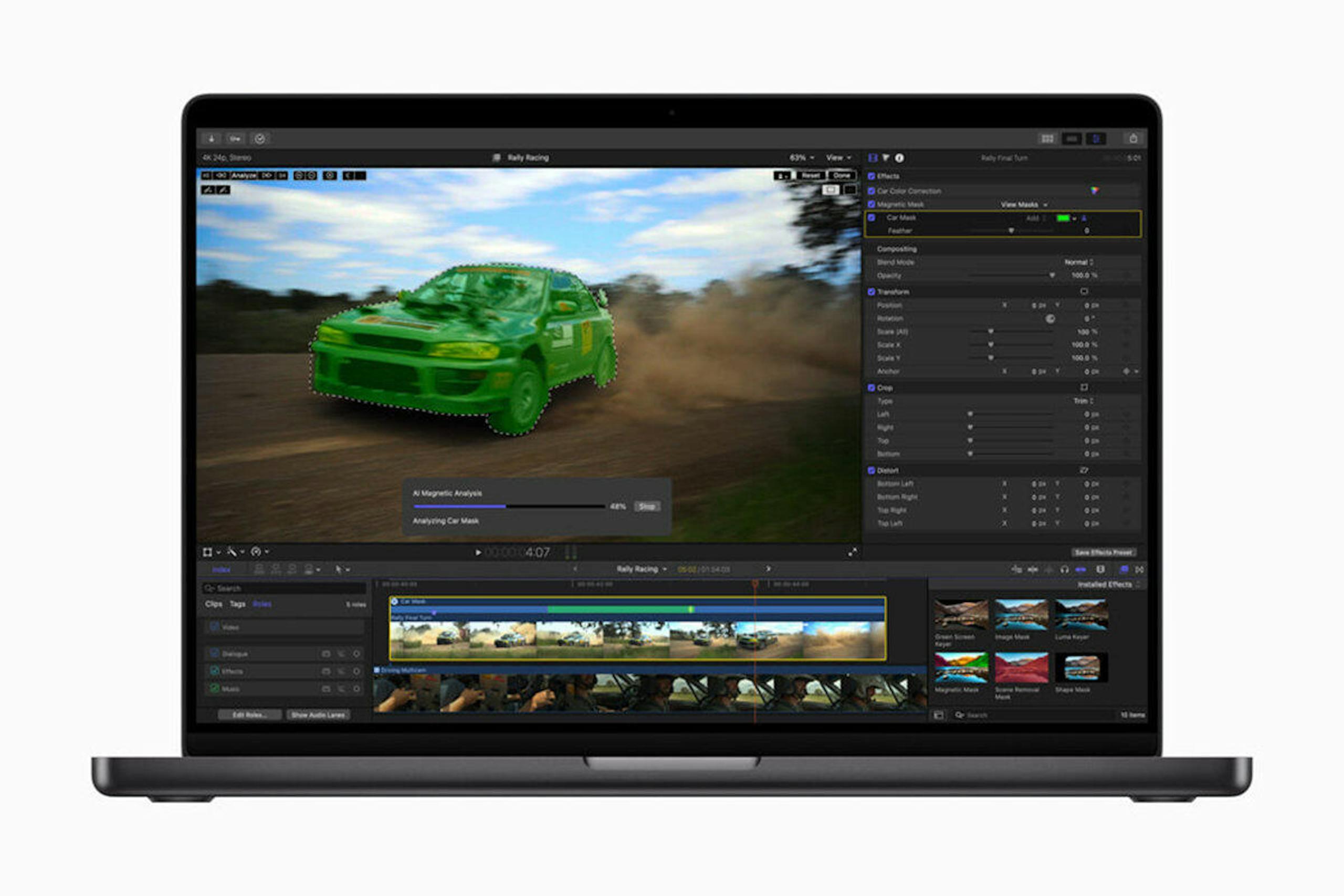 苹果为MacOS推出增强AI融合的Final Cut Pro 11，iPad版Final Cut Pro 2.1