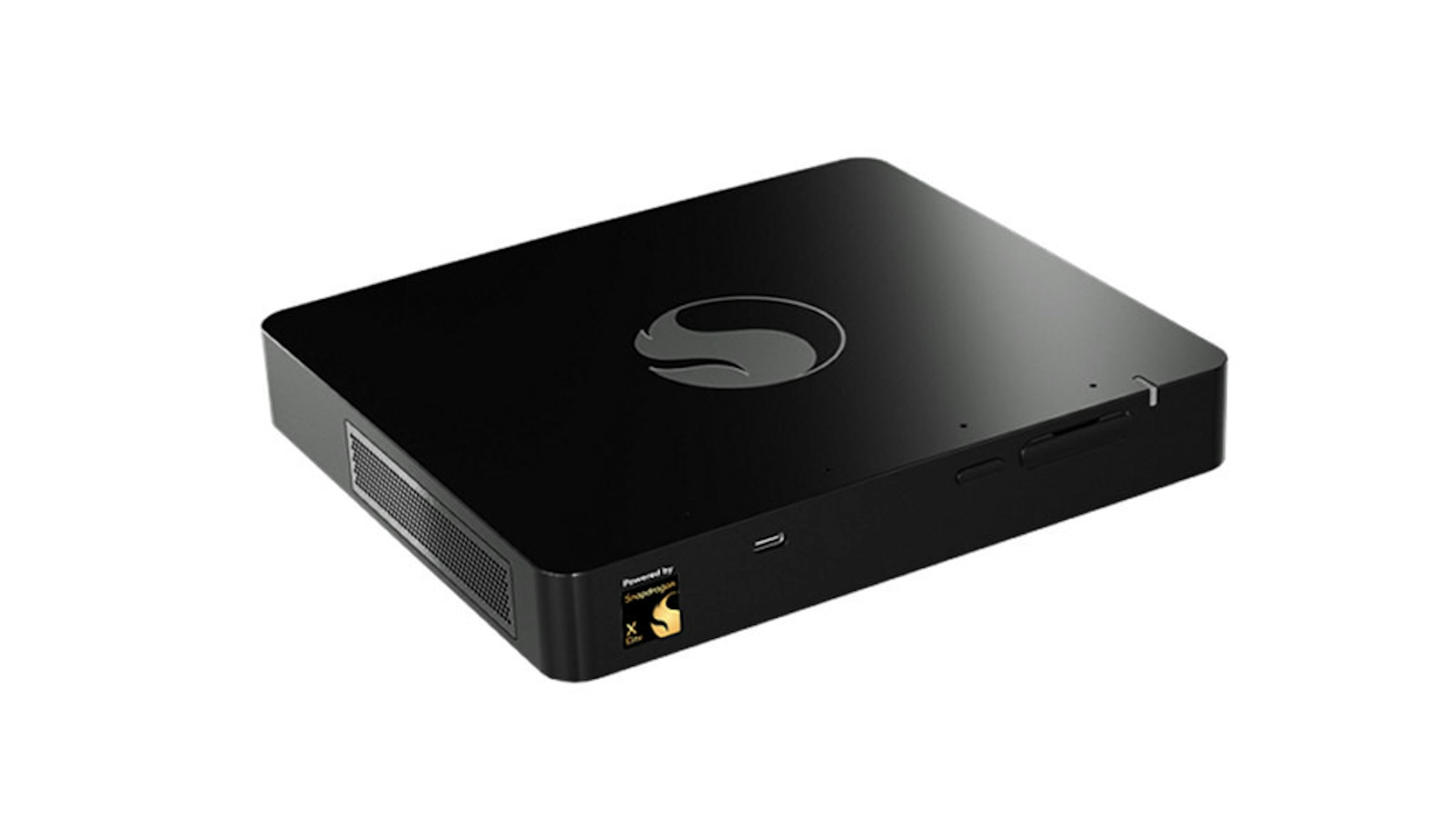 照片中提到了Powered by，跟高通公司有關，包含了電子產品、電子產品