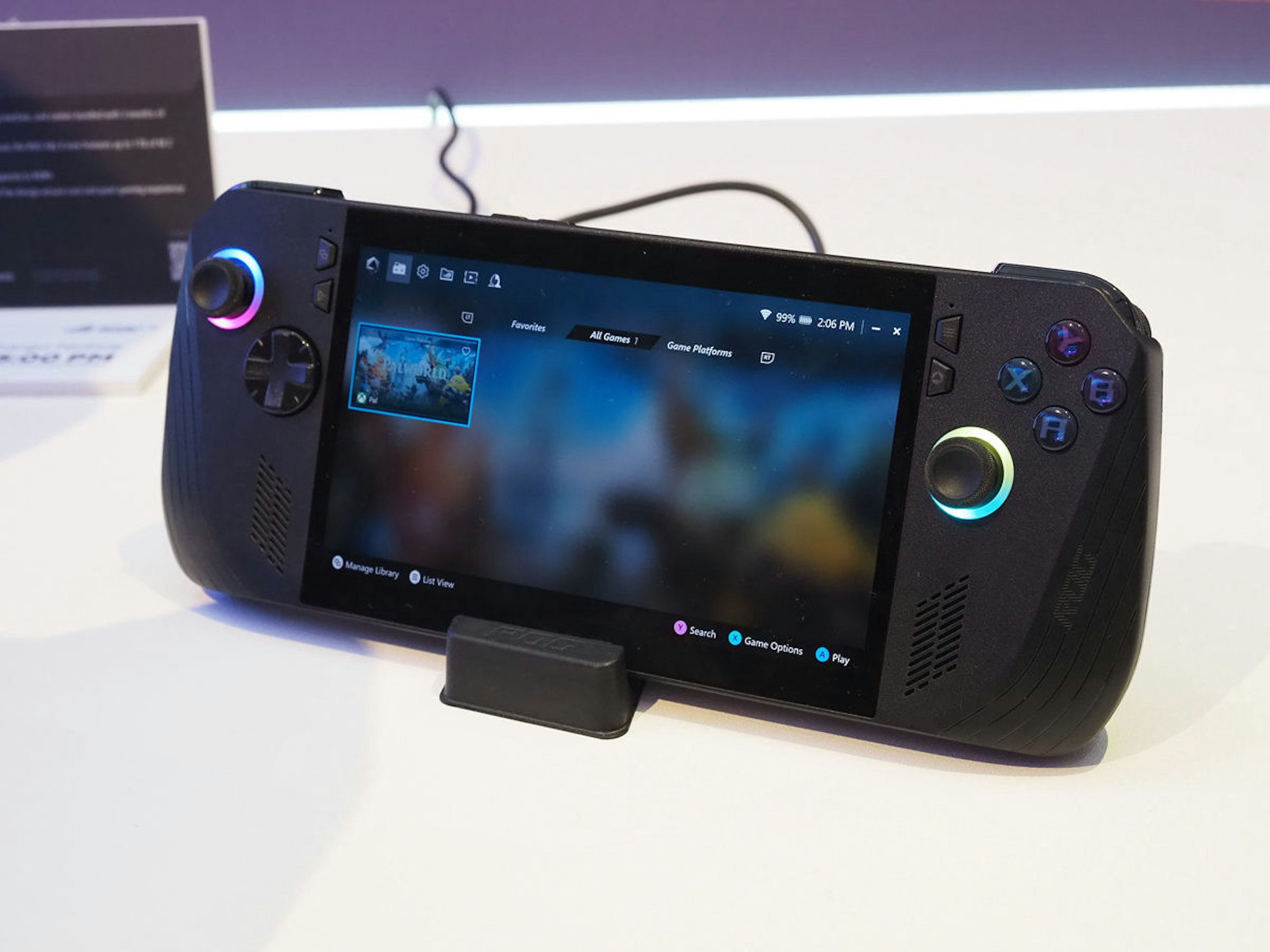照片中提到了PALWORLD、Favorites、All Games 1，包含了PlayStation便攜式、PlayStation便攜式、PlayStation Vita、電子產品、索尼PlayStation