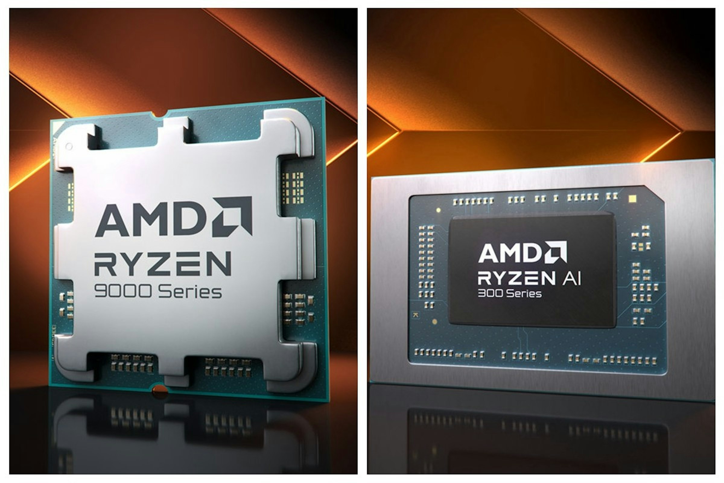 照片中提到了AMD、RYZEN、9000 Series，跟Advanced Micro Devices公司、Advanced Micro Devices公司有關，包含了雷岑、AMD 銳龍 7 8700G 8 核心 100-100001236BOX、遊戲機、AMD公司、超頻