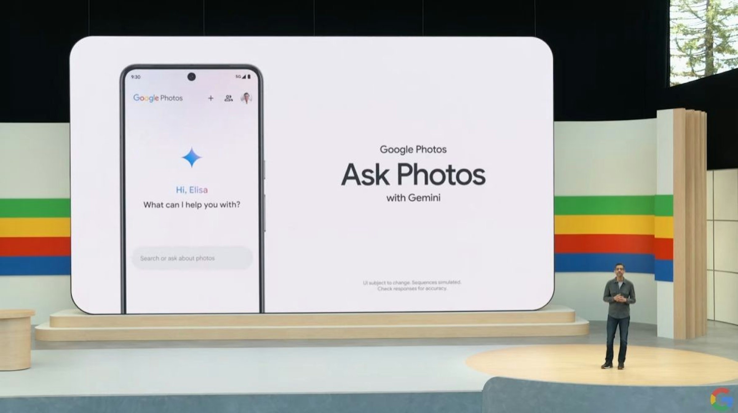 照片中提到了9:30、Google Photos、+，包含了介紹、介紹