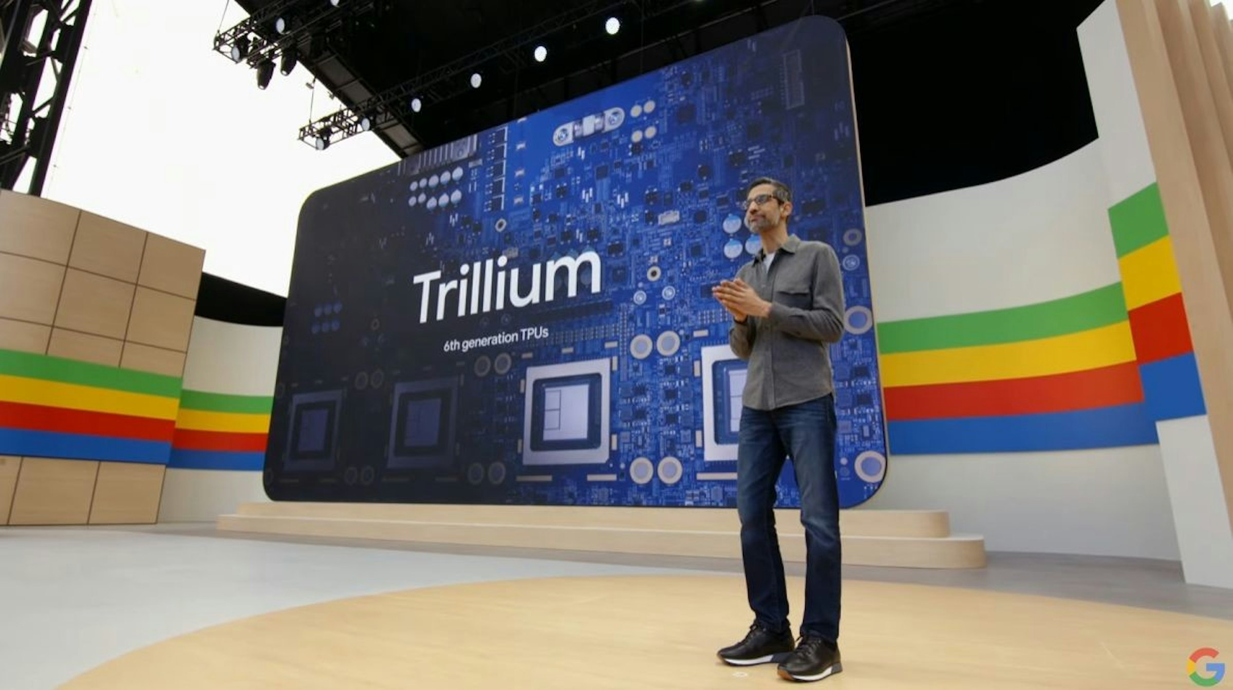照片中提到了200、00、Trillium，跟谷歌有關，包含了平板顯示器、平板顯示器