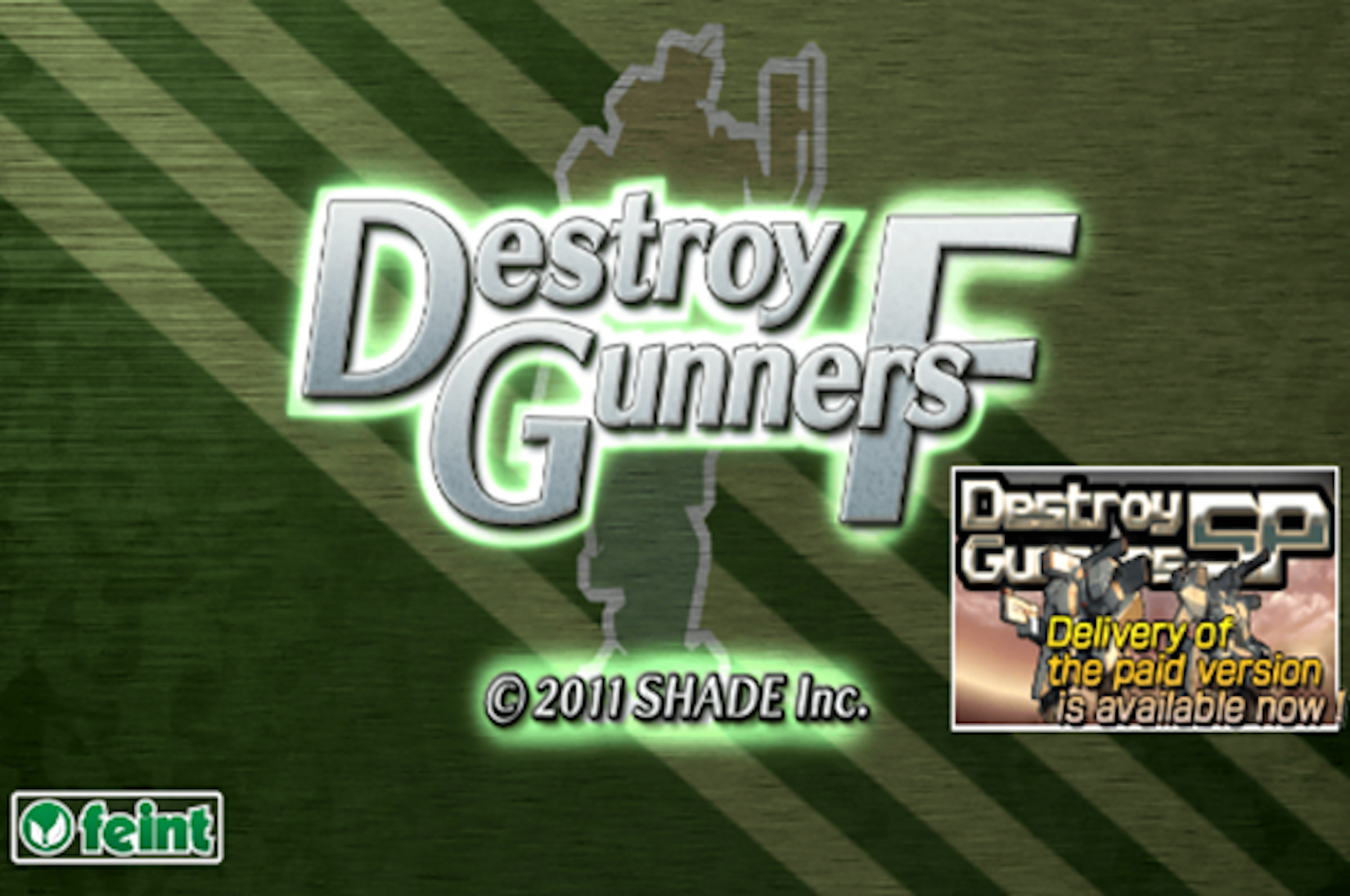 是iPhone/iPad遊戲推薦：《Destroy Gunner F》流暢痛快的3D機器人動作遊戲這篇文章的首圖