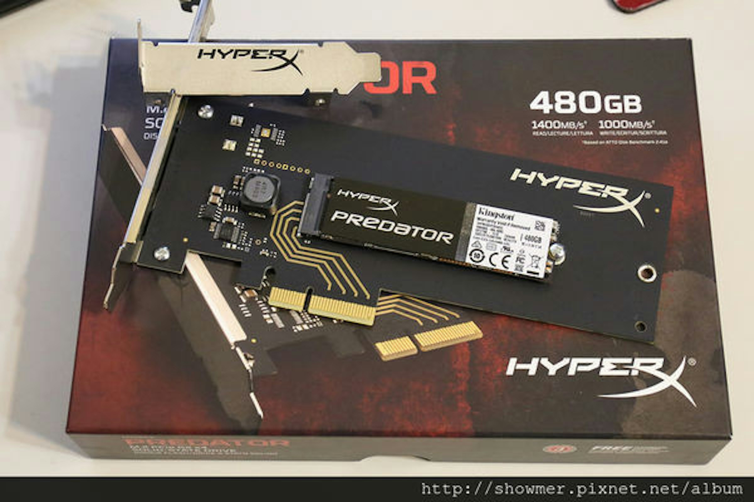 是體驗高速效能 Kingston HyperX Predator 480GB PCIe SSD 開箱實測這篇文章的首圖