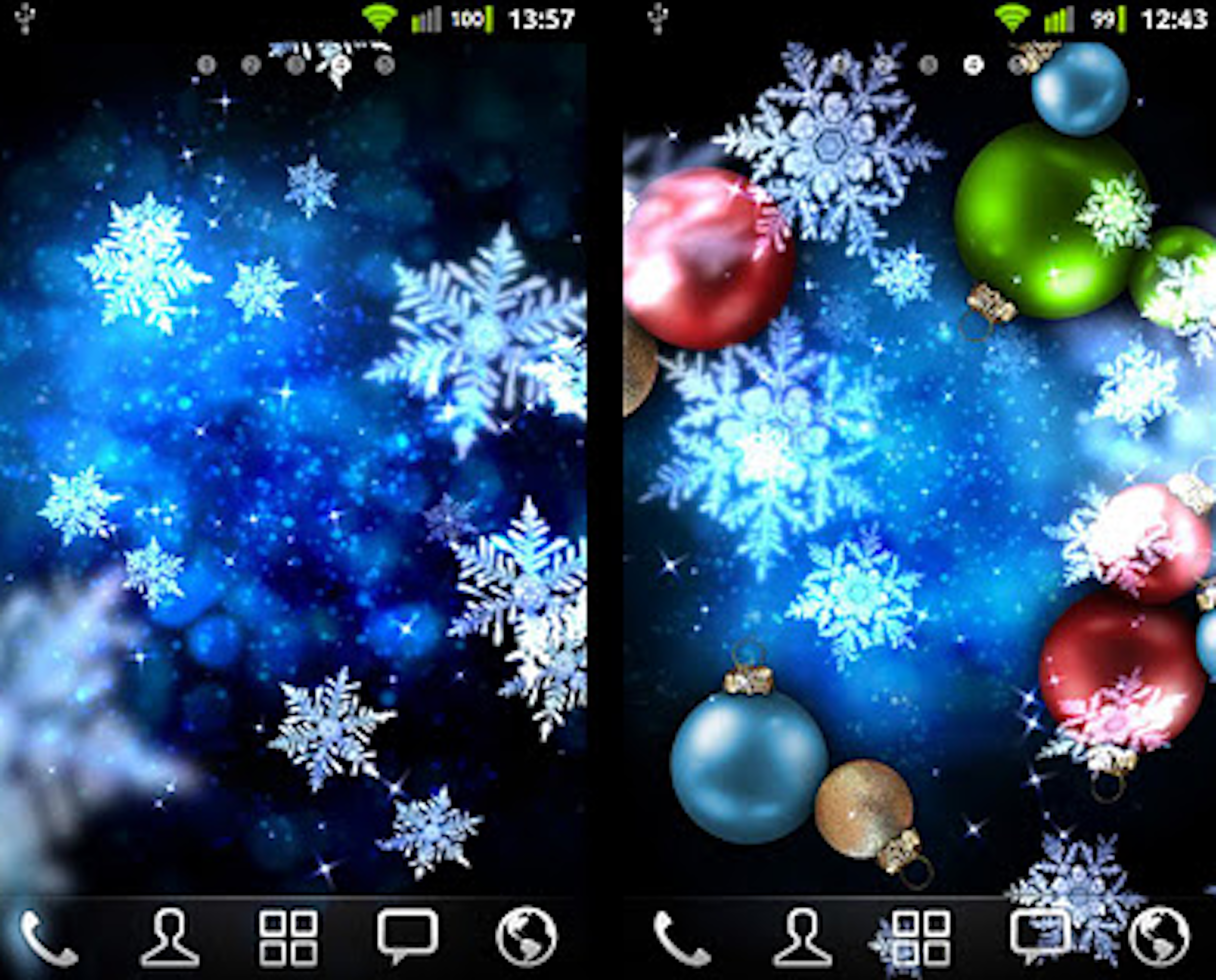 是【Android App】手機飄雪迎聖誕這篇文章的首圖
