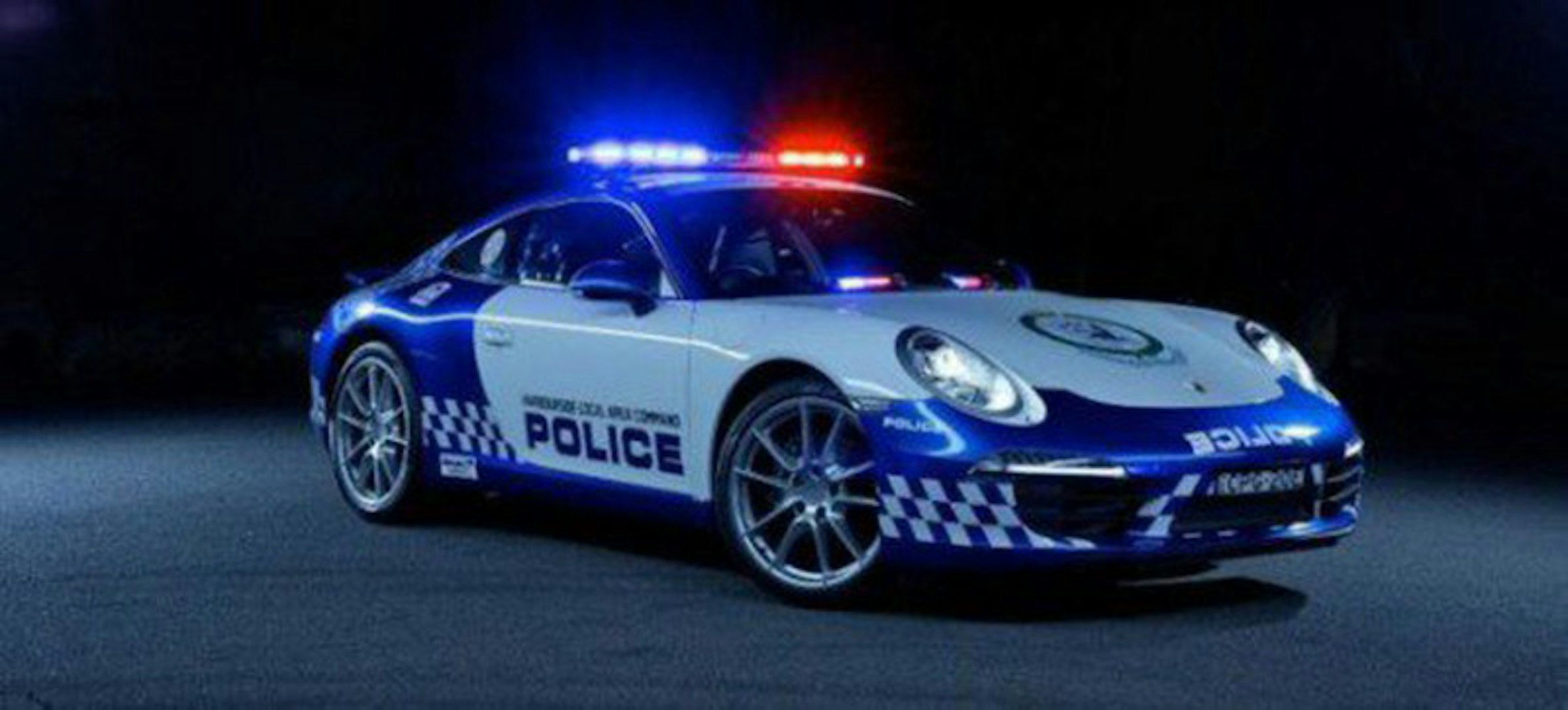 是澳州警方引入 Porsche 911 Carrera 當警車這篇文章的首圖