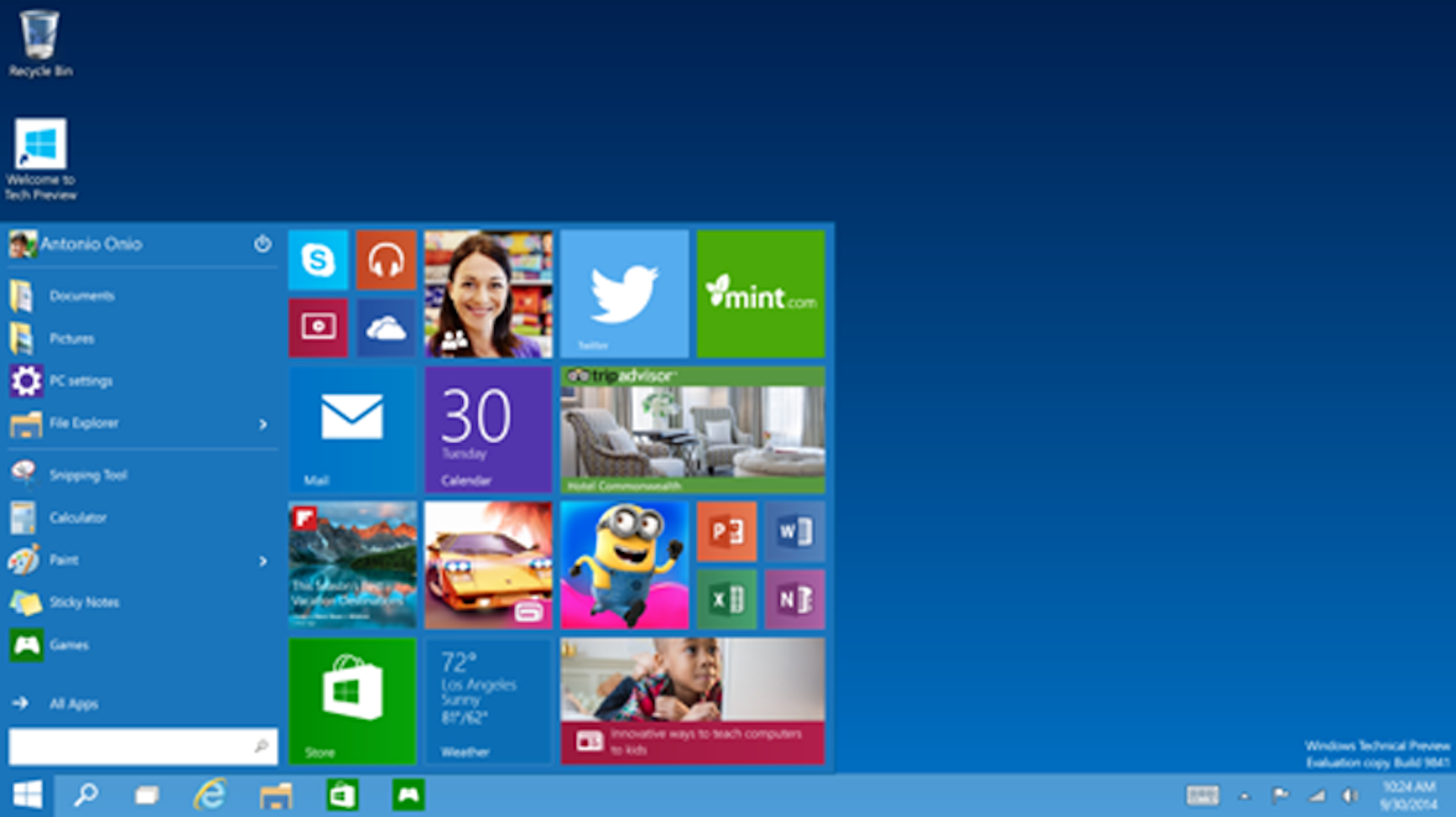 是微軟發佈會 Windows 10 TP 7 大新功能要點這篇文章的首圖