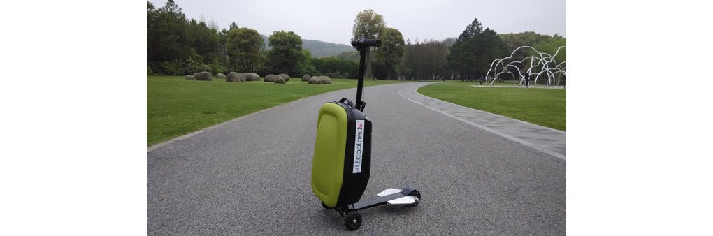 是去旅行不再辛苦！Coolpeds 智慧型行李可變身電動滑板代步這篇文章的首圖