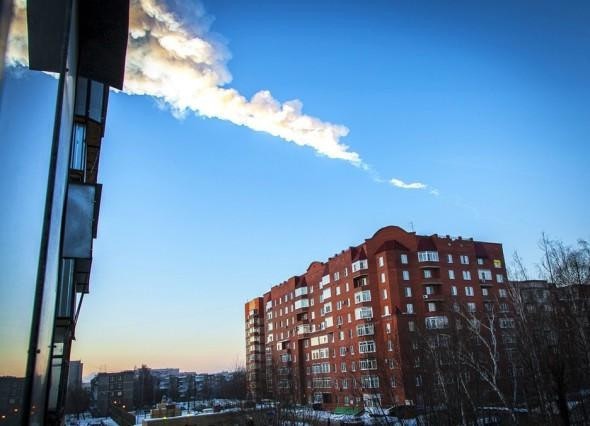 是隕石墜落地球，俄羅斯 500多人受傷這篇文章的首圖