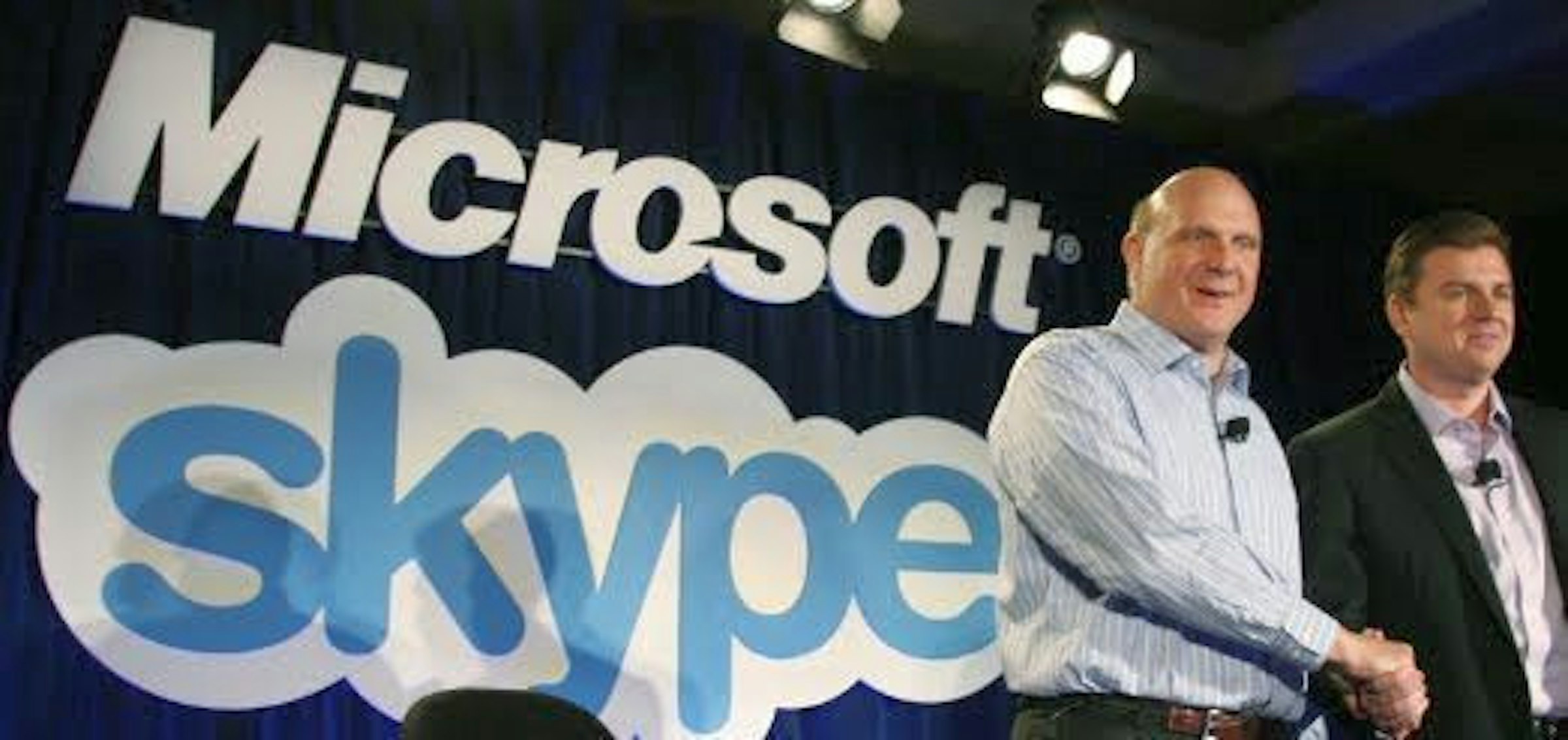 是微軟與 Skype 正式宣佈結盟這篇文章的首圖