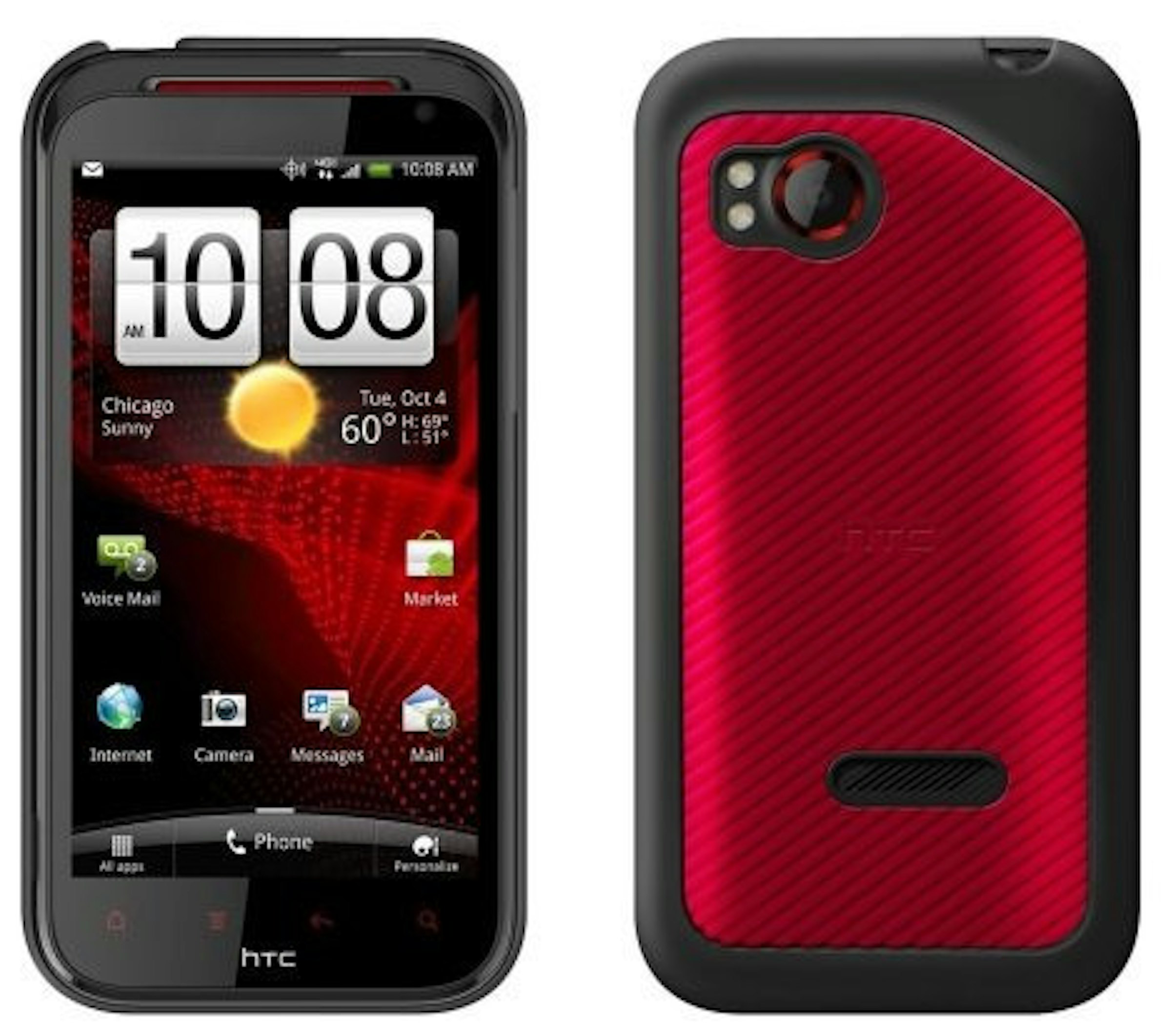 是HTC 720p 屏幕手機 Rezound 下月開賣這篇文章的首圖