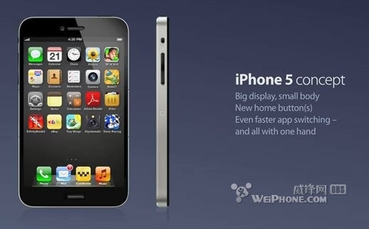 是iPhone 5概念設計：Home鍵移除這篇文章的首圖