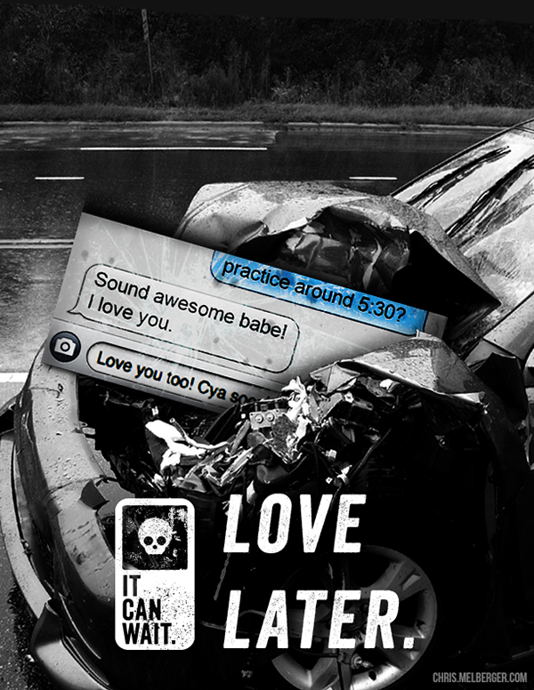 是【廣告設計】「稍微等一下沒關係」安全駕駛廣告：不要開車一邊用手機這篇文章的首圖