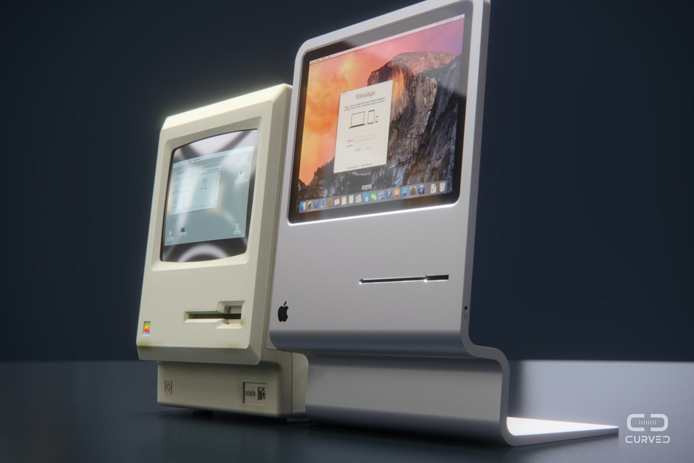 是回顧麥金塔時代的美好，蘋果釋出 Macintosh NEUE 概念設計這篇文章的首圖