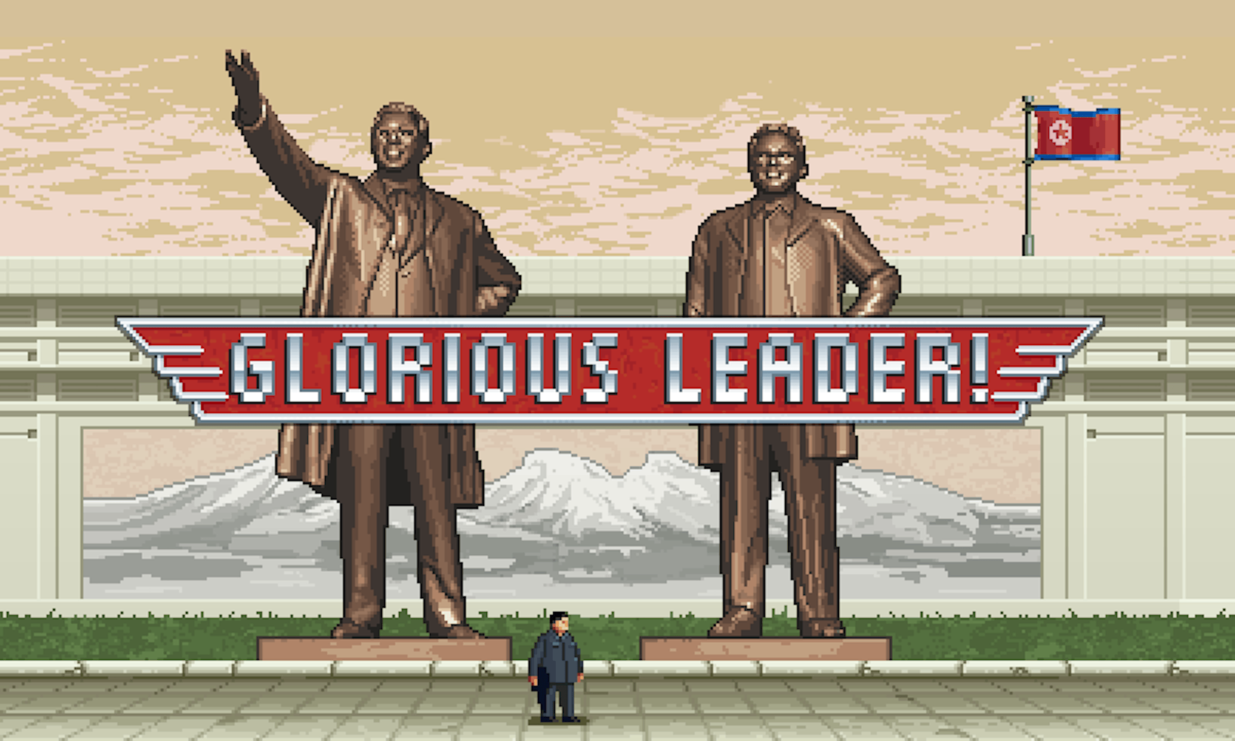 是獵殺米國大軍！金正恩身騎白馬 RPG 遊戲這篇文章的首圖