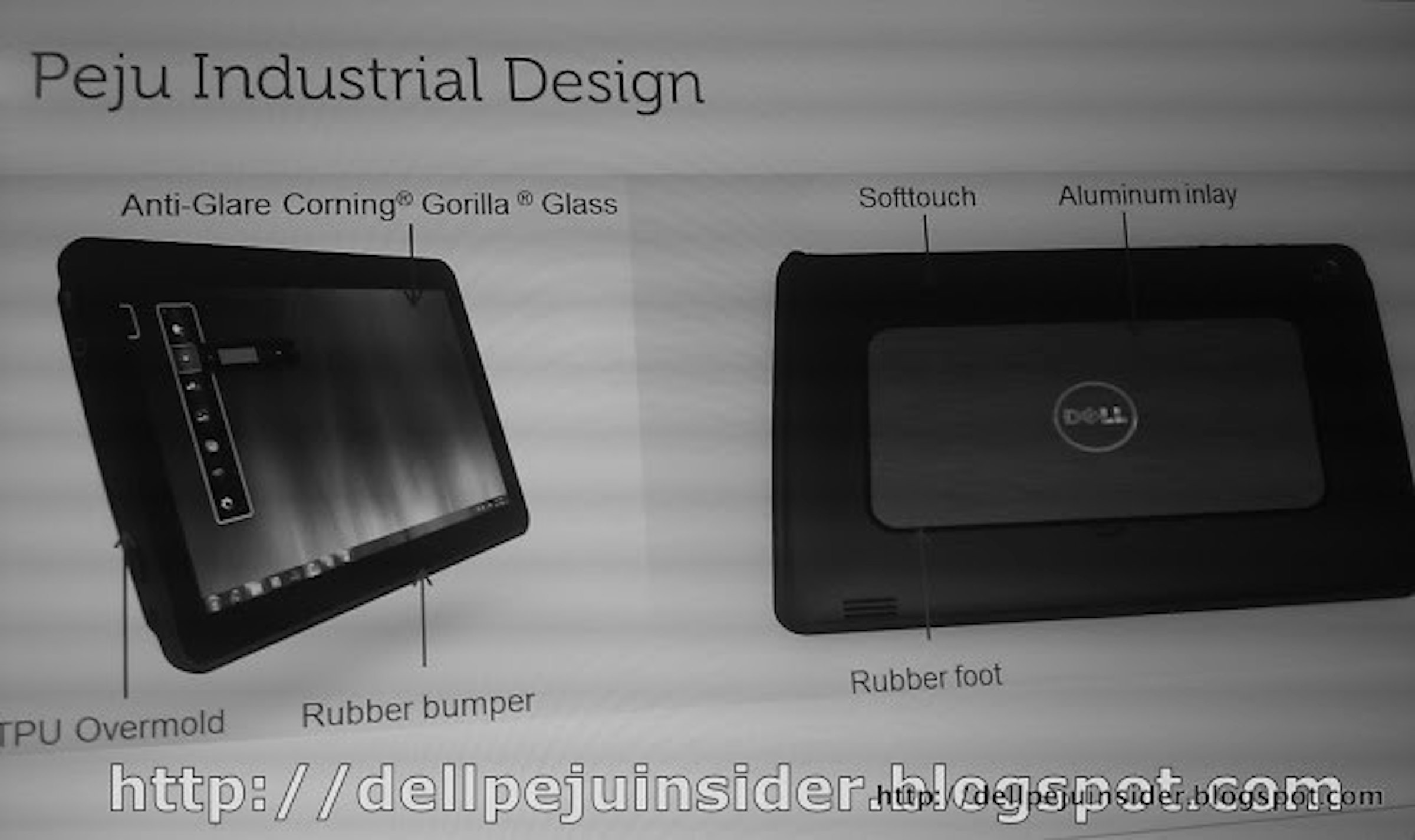 是為 Windows 8 鋪路：Dell Peju 平板電腦現身這篇文章的首圖