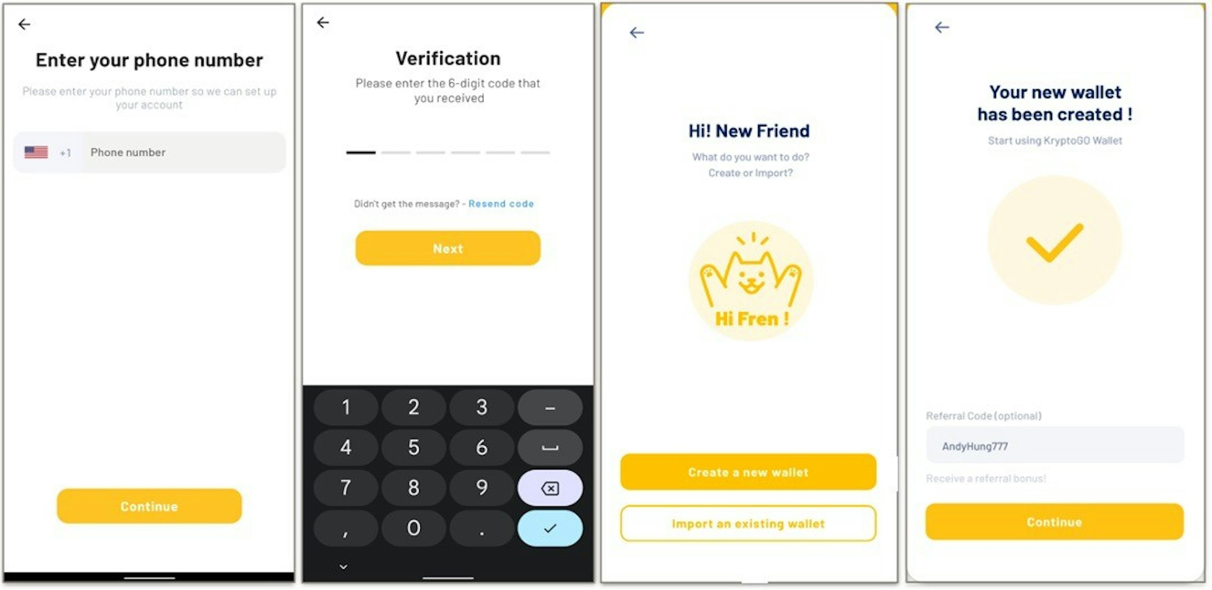 照片中提到了Enter your phone number、Verification、Please enter your phone number so we can set up，包含了功能手機、功能手機、手機、產品、產品設計