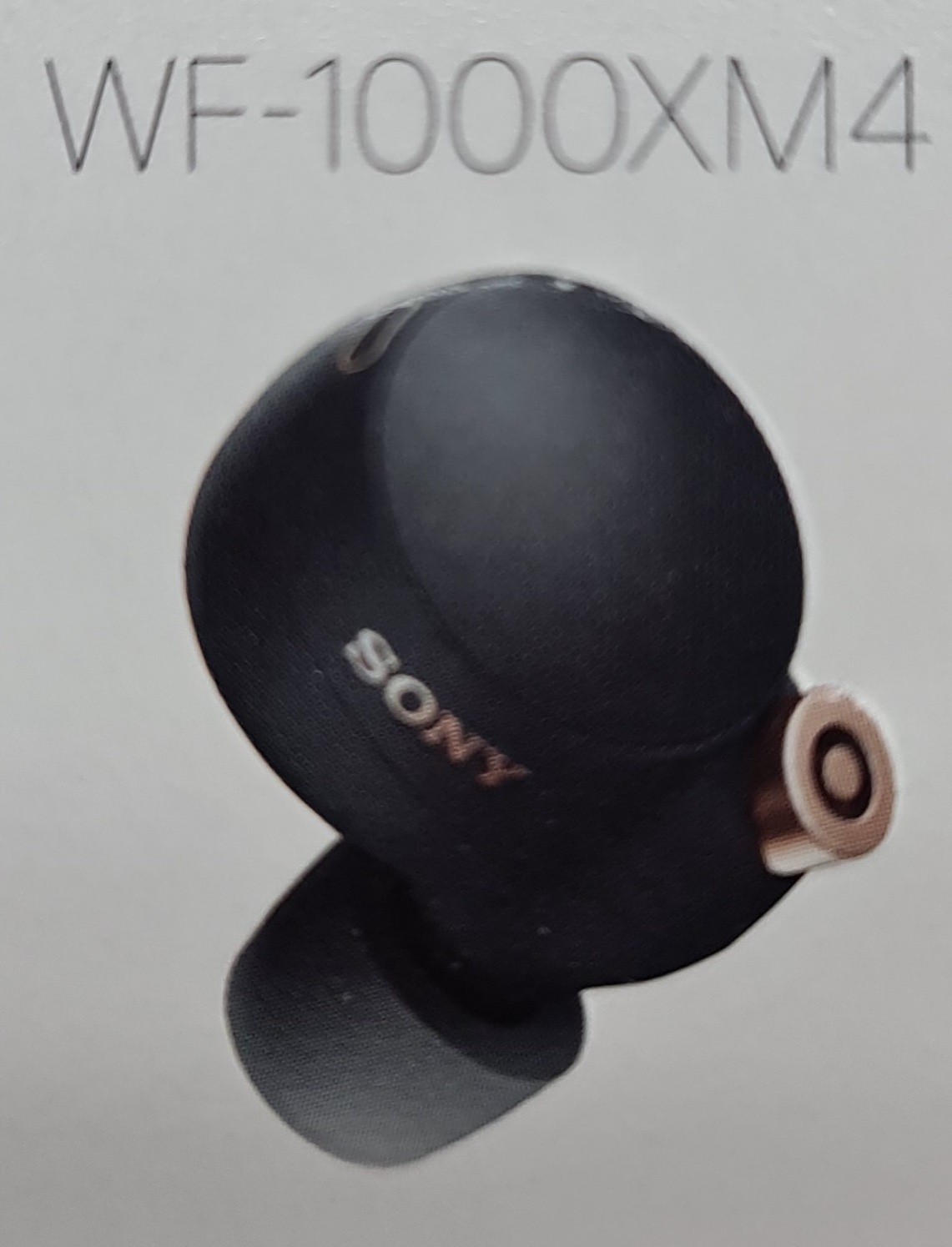Sony 新款真無線主動降噪耳機WF-1000XM4 不清晰圖片曝光，外型設計將