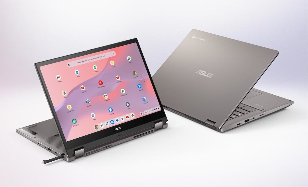 照片中提到了M、G、Ge,跟華碩有關,包含了上網本、Chromebook、雷岑、AMD公司