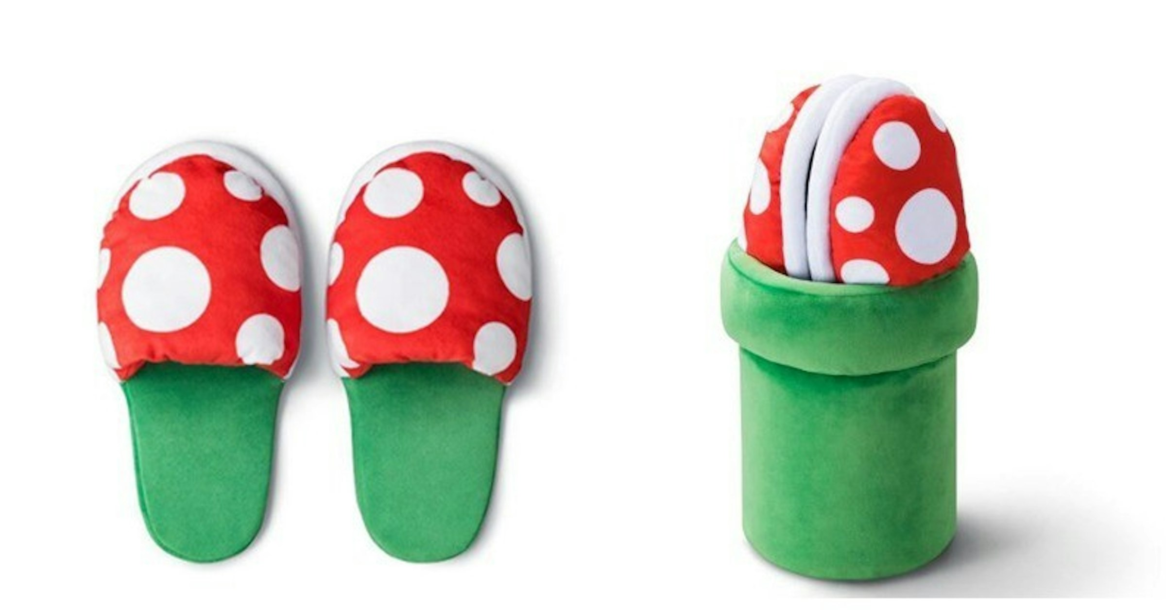Slipper, , Super Mario Bros., Room, , Nintendo, Rakuten Books, Gratis, Sales, Piranha Plant, Room, footwear, shoe, slipper, outdoor shoe, product, flip flops