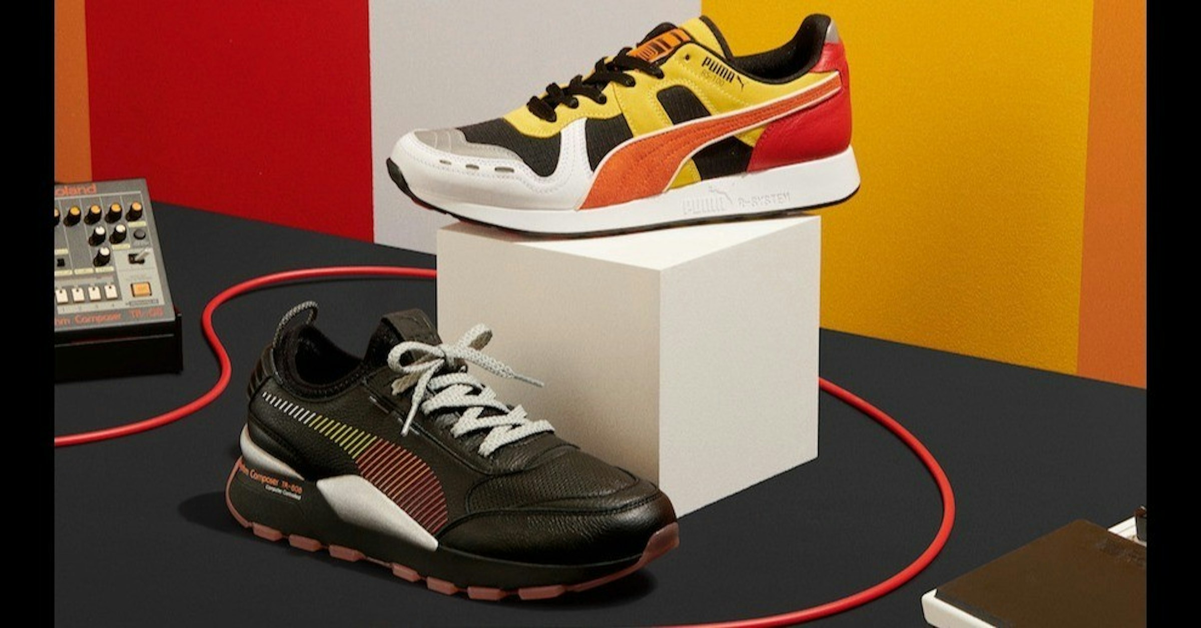 Nike Air Max, Sneakers, , Puma, Roland TR-808, Nike, , Shoe, Sneaker collecting, Retro style, Sneakers, footwear, sneakers, shoe, product, orange, sportswear, product, design, outdoor shoe, brand