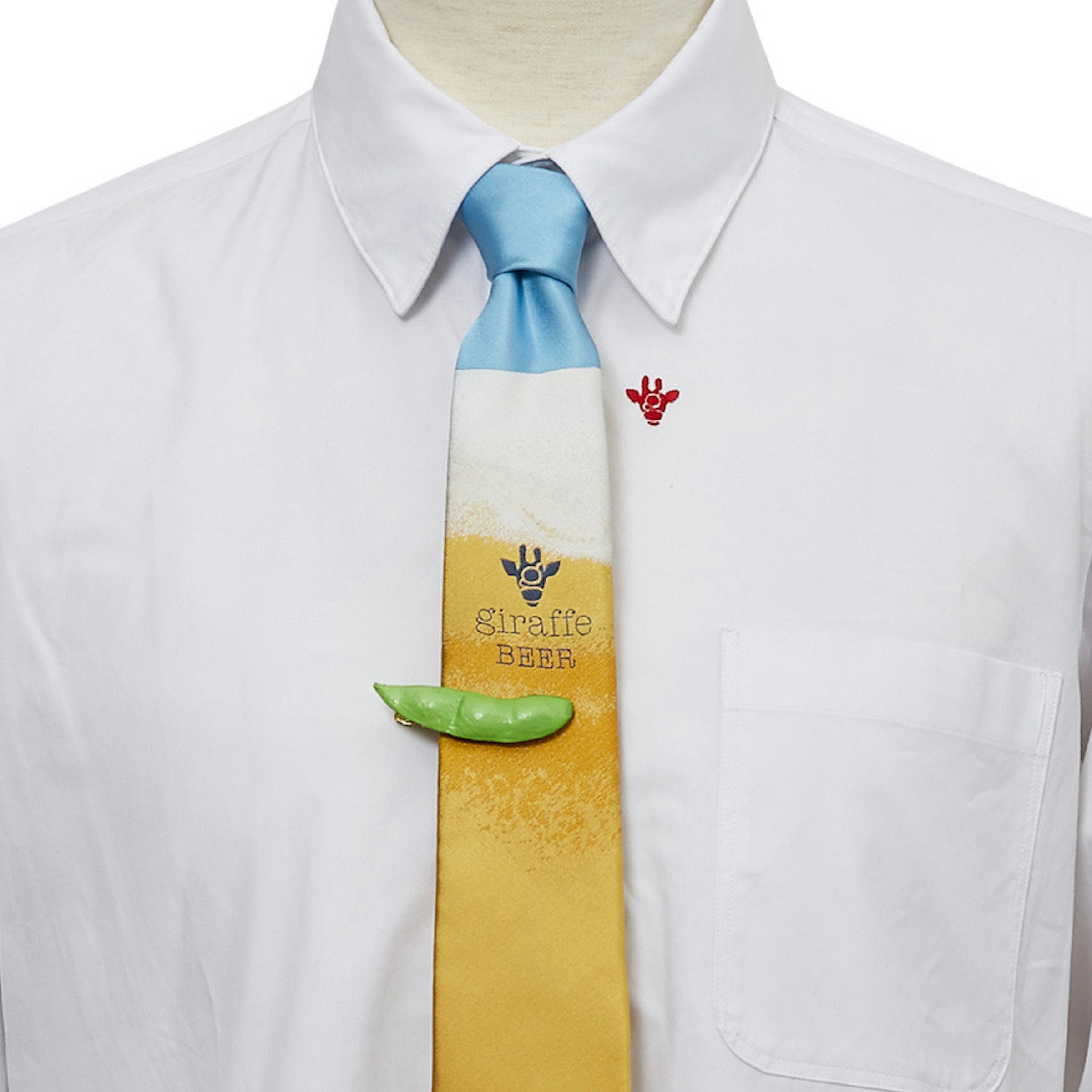 Dress shirt, T-shirt, Tie clip, Shirt, Necktie, Bow tie, Collar, Beer, タイのビール, , Tie clip, product, product, dress shirt, sleeve, t shirt, collar