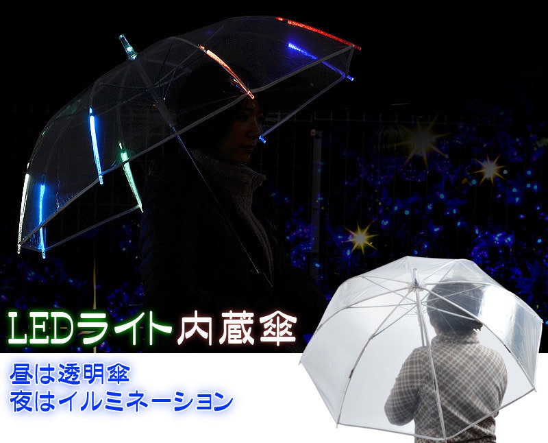 是不下雨也超好用的LED透明傘這篇文章的首圖