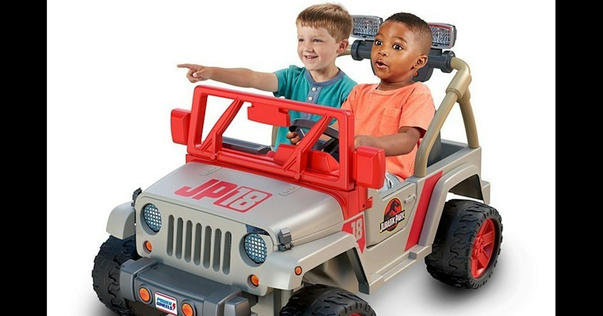 Jurassic Park, Jurassic World, Jeep Wrangler, Power Wheels, Jurassic Park, Fisher-Price, Dinosaur, Toy, Child, Film, jurassic park power wheels, car, vehicle, motor vehicle, product, play vehicle, automotive design, jeep, toy, model car, product