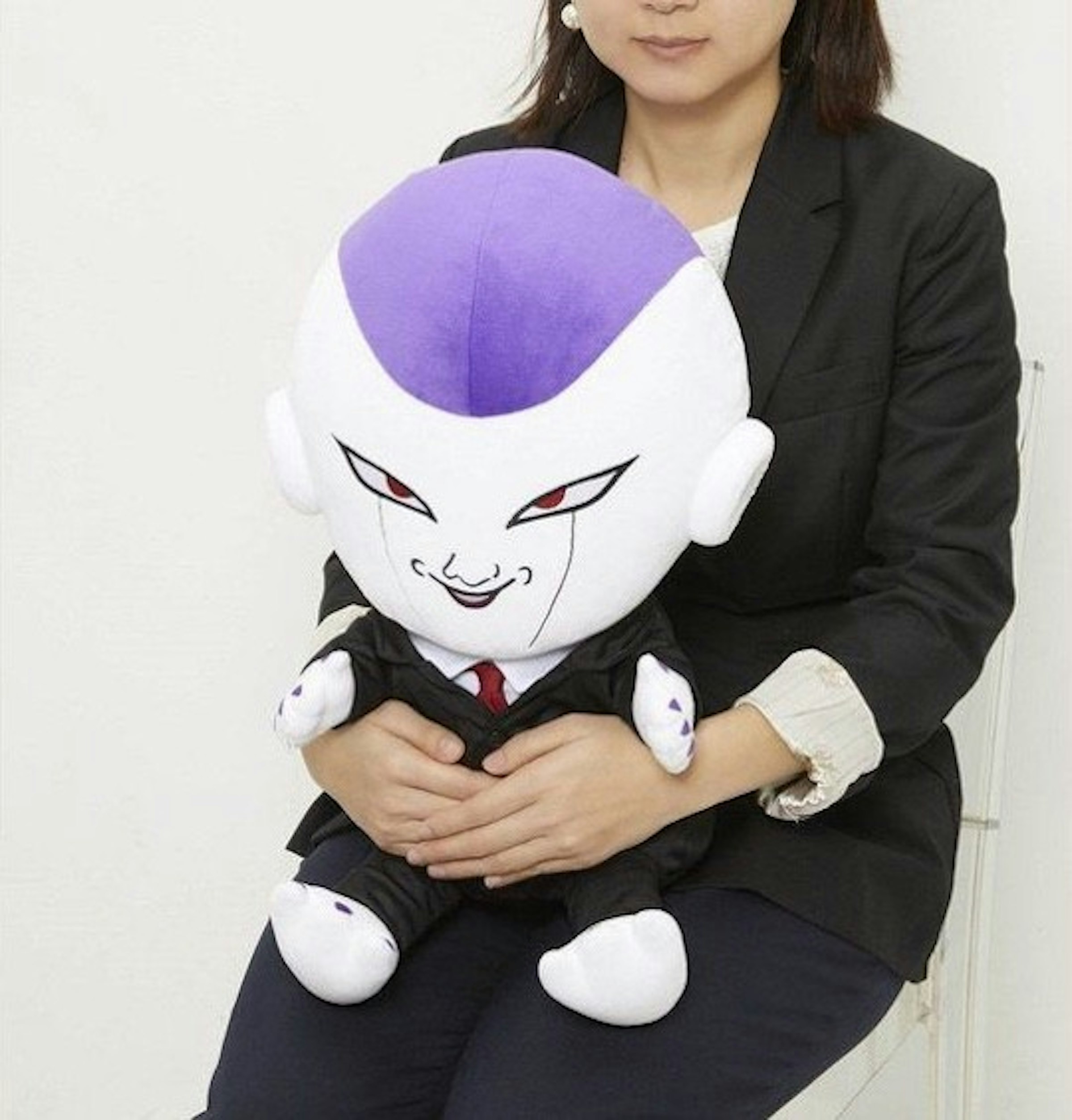 Frieza, Goku, Dragon Ball, Dragon Ball Heroes, DRAGON BALL LEGENDS, Vegeta, Krillin, Anime, Frieza Force, King Cold, frieza plush, Plush, Stuffed toy, Cartoon, Textile, Toy, Black hair, Anime, Costume, Fictional character, Neck