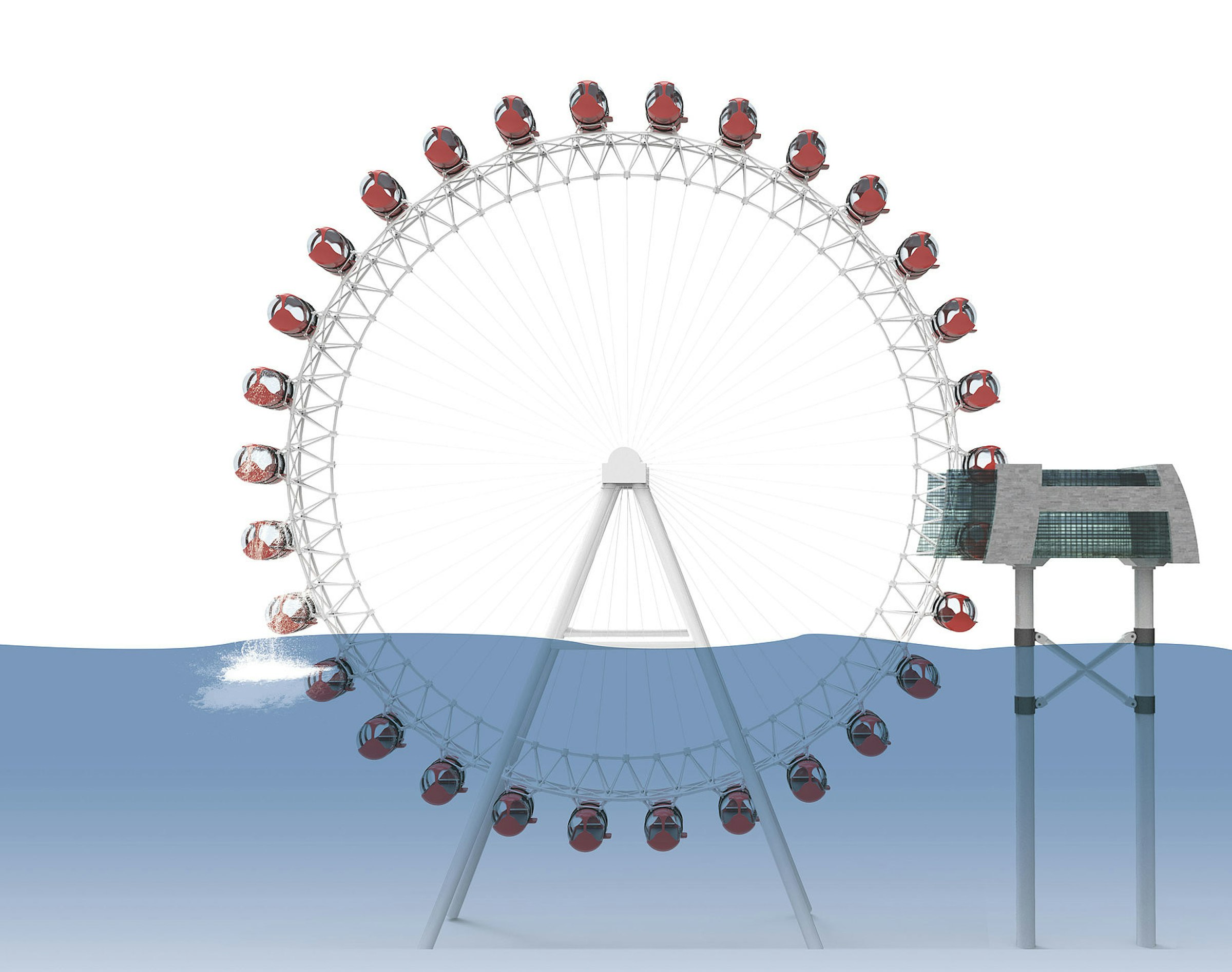Galleria Dallas, Greenville Mall, Organization, , , , Nestlé Toll House Café, Flood, Shopping Centre, , presa carate brianza, Ferris wheel, Tourist attraction, Illustration, Circle, Recreation, Nonbuilding structure