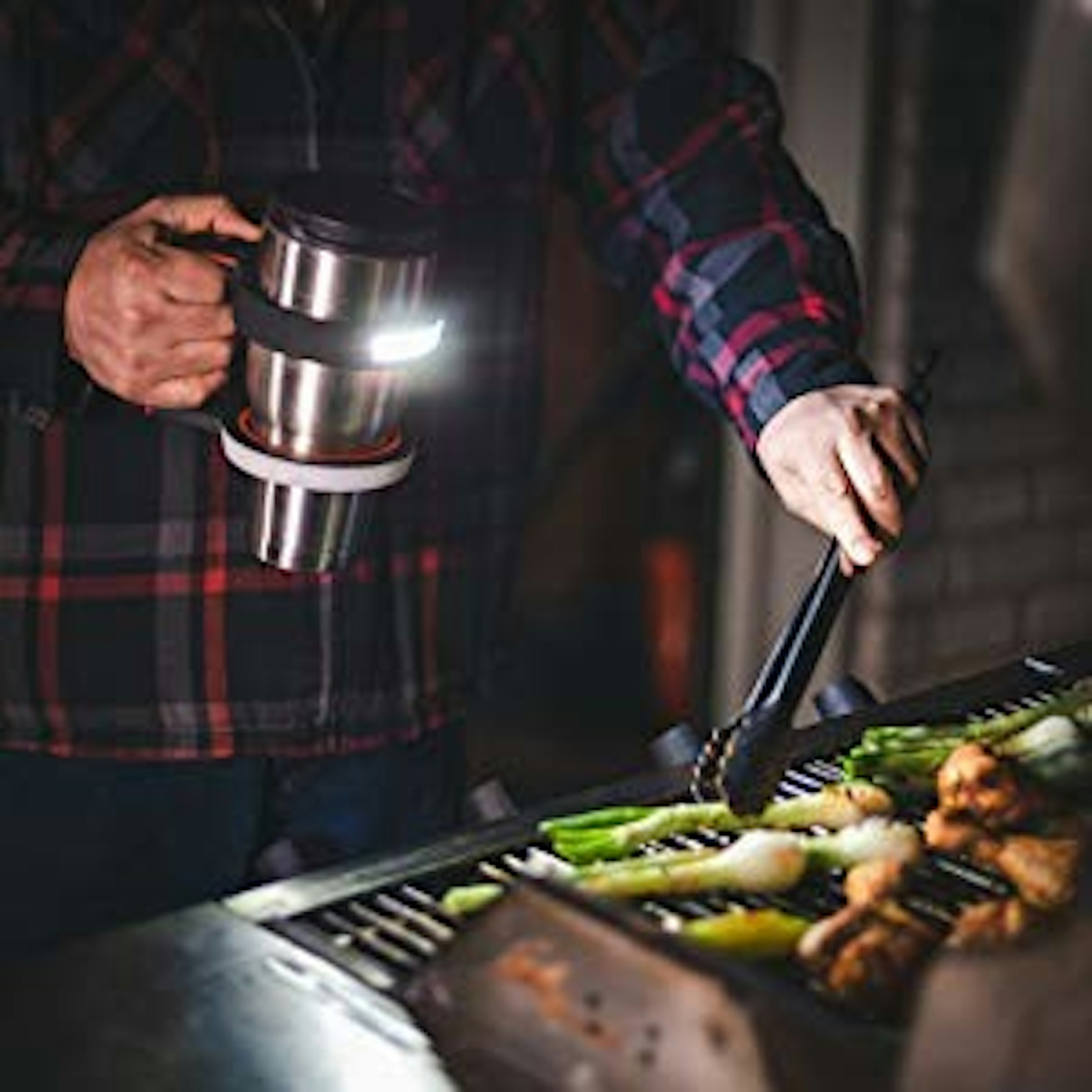Drinking Glass, Nebo 6668 Glow Flash Light Handle for your 890ml Tumbler, Barbecue, YETI Handle Rambler Tumbler, NEBO Glow Yetti Tumbler Holder Will fit a 30oz Tumbler or a 20oz Tumbler with The Included Insert, Cup, Light, , Grilling, Yeti, grilling, Food, Cuisine, Dish, Cooking, Meal
