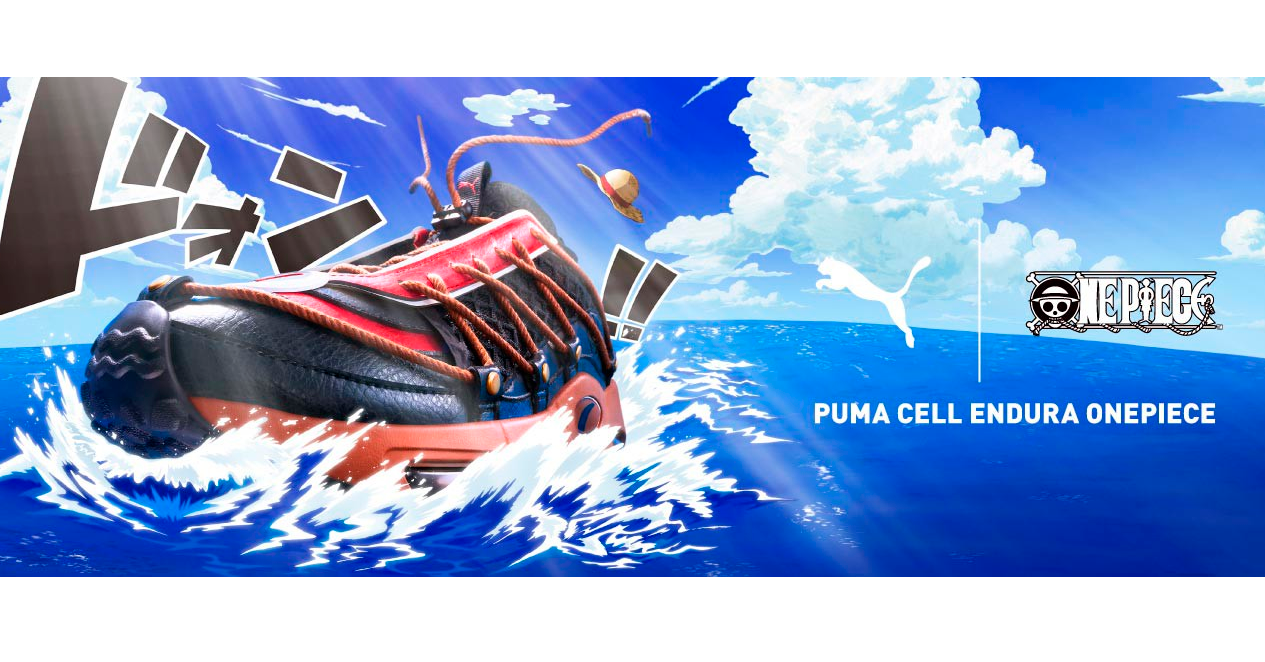 Thousand Sunny, One Piece, Puma, , Roronoa Zoro, Going Merry, Puma x Cell Endura 369357 01, Straw Hat Pirates, BILLY'S ENT Shibuya, Image, Thousand Sunny, Vehicle