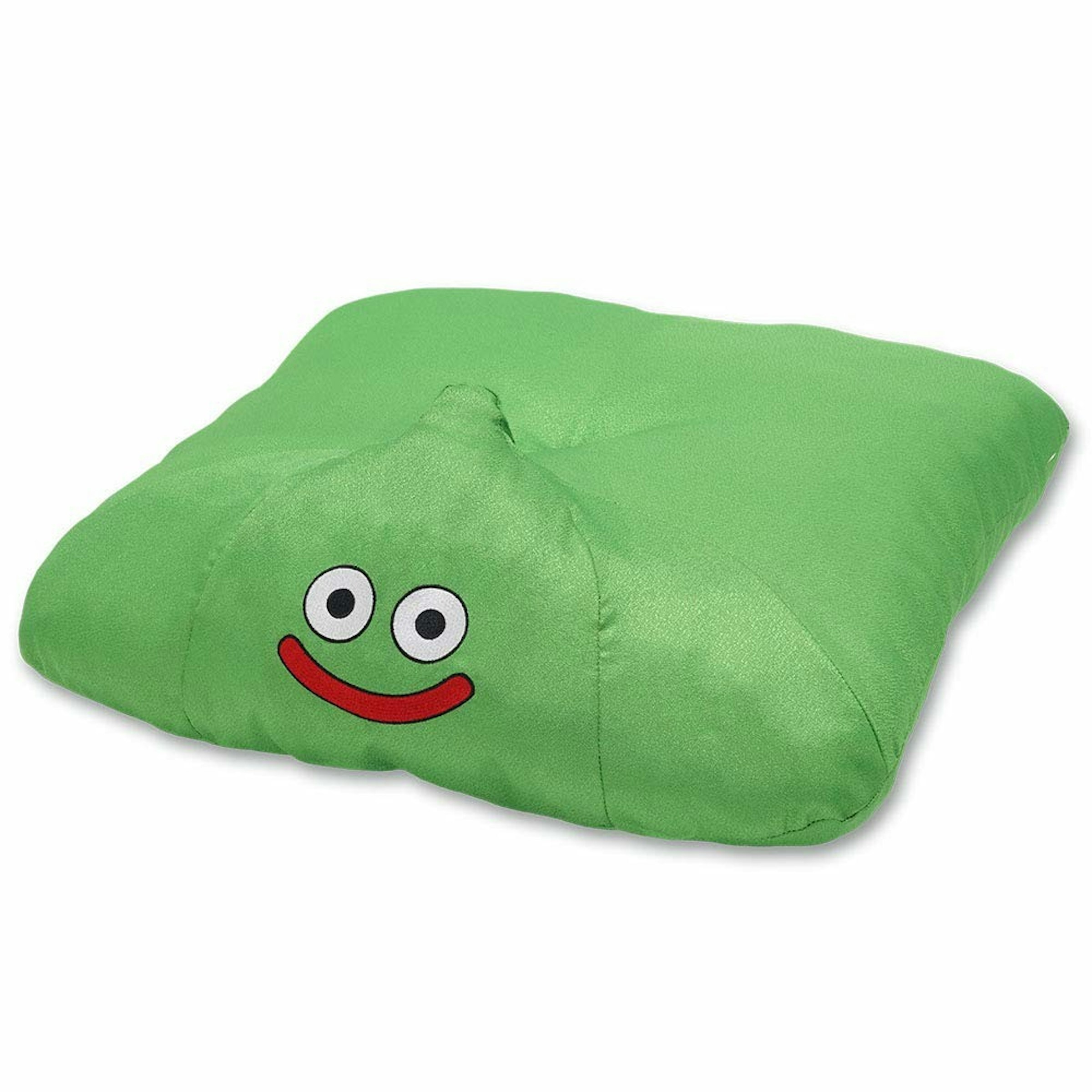Slime, Square Enix (SQUARE ENIX) Dragon Quest Smile Slime Plush Doll Slime, , Square Enix Co., Ltd., Dragon Quest V, Stuffed Animals & Cuddly Toys, Product, Pillow, Enix, , stuffed toy, Green, Bean bag chair, Textile, Stuffed toy, Plush, Linens