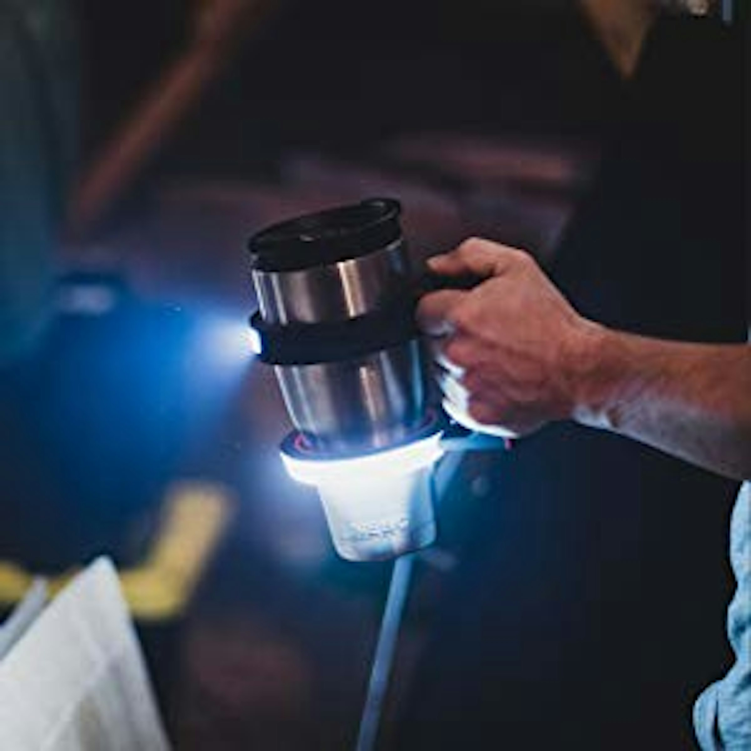 Light, Yeti, Drinking Glass, RTIC, Mug, YETI Handle Rambler Tumbler, Thermik, Flashlight, Handle, YETI Rambler Tumbler, yeti handle light, Water, Gas, Glass