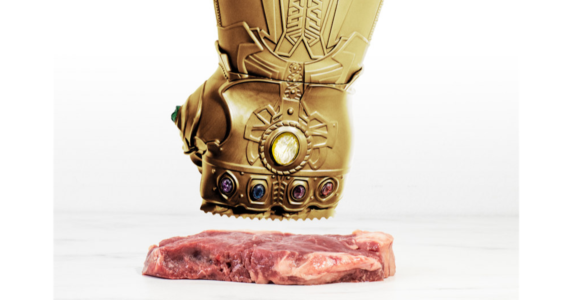 Meat Tenderisers, Steak, Meat, Cooking, Food, The Infinity Gauntlet, Kitchen, Meat thermometer, Sauce, Sous-vide, Meat tenderizer, Sculpture, Copper, Statue, Metal, Fictional character, Art, Brass, Carving